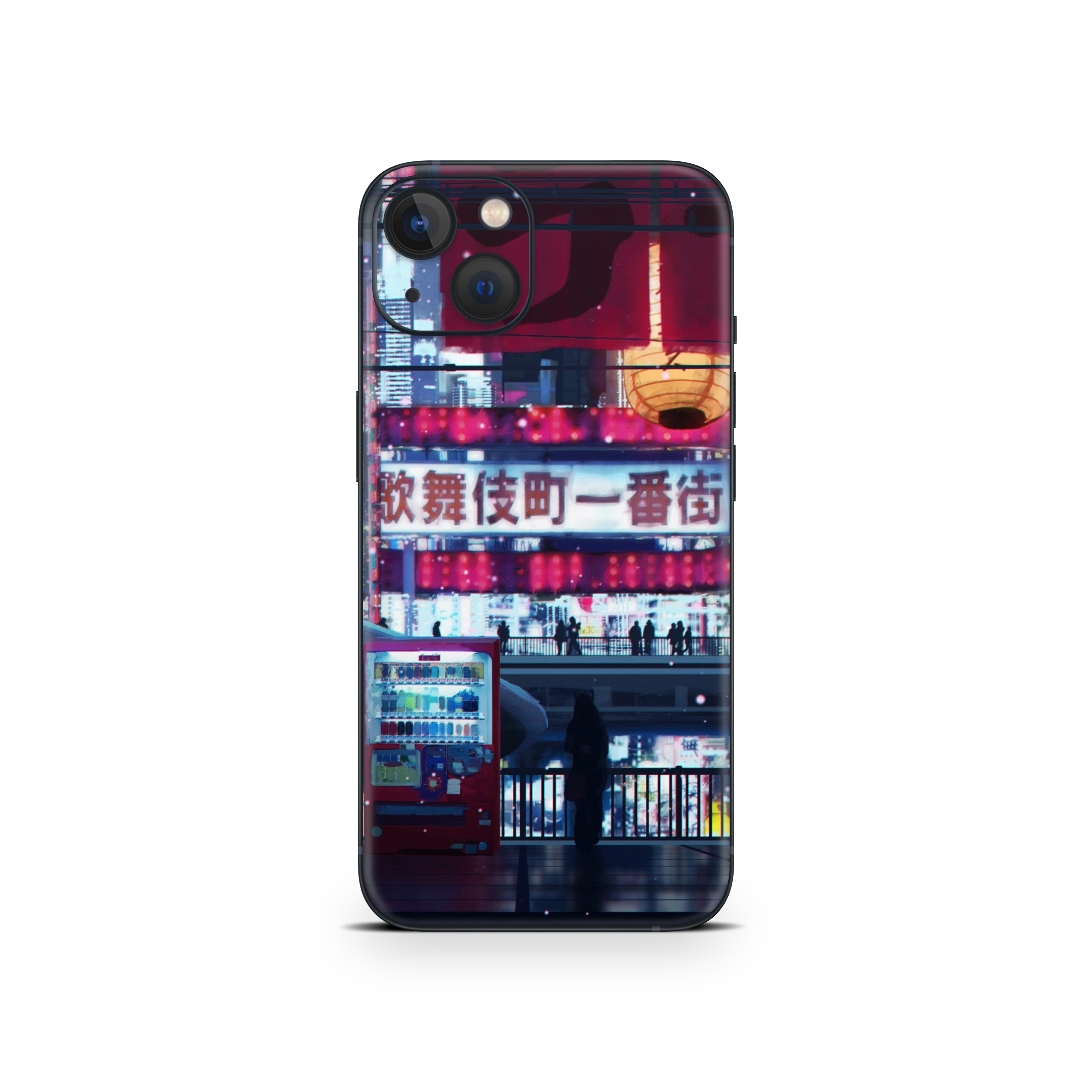Apple iPhone Cyberpunk Streets Skin - Image 11