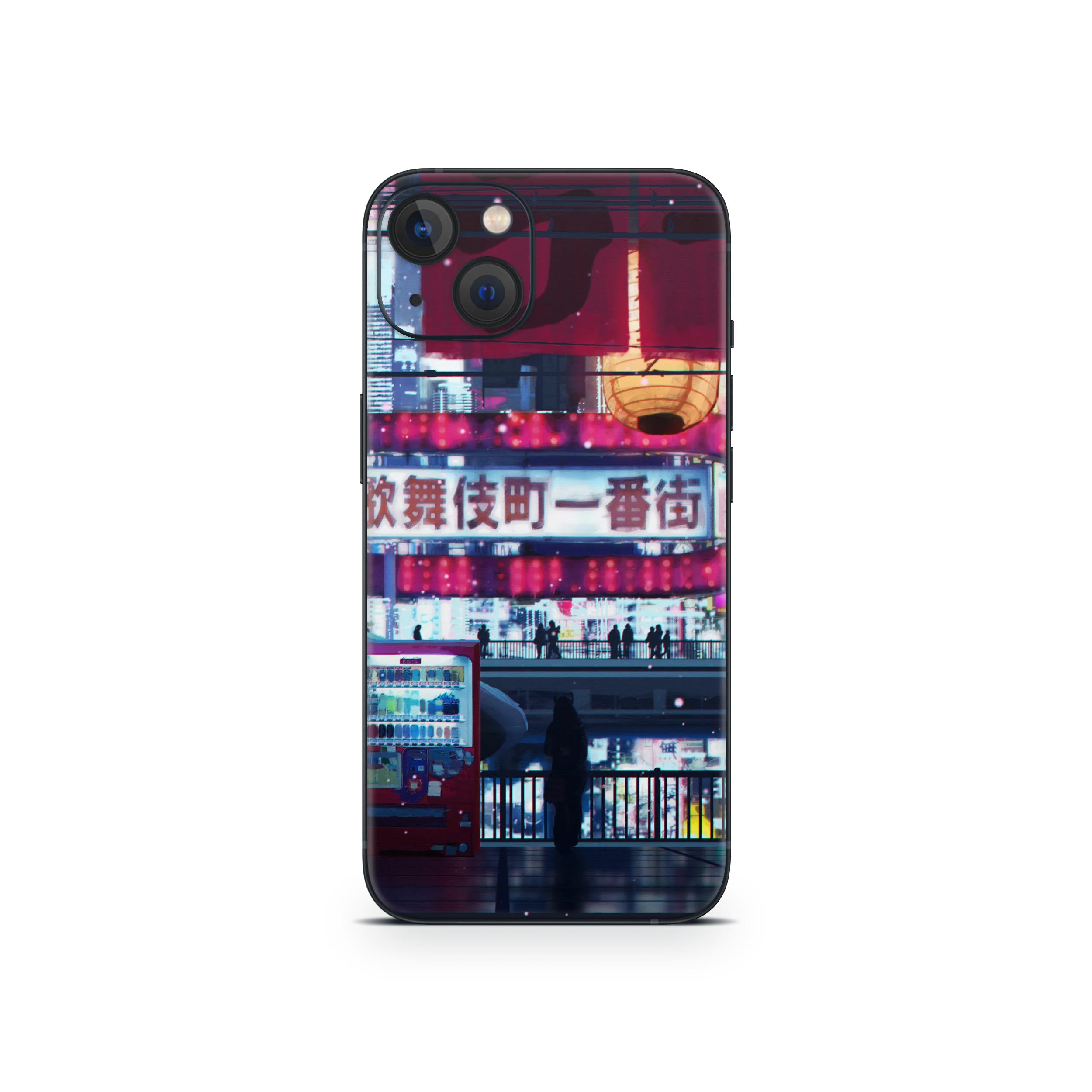 Apple iPhone Cyberpunk Streets Skin - Image 14