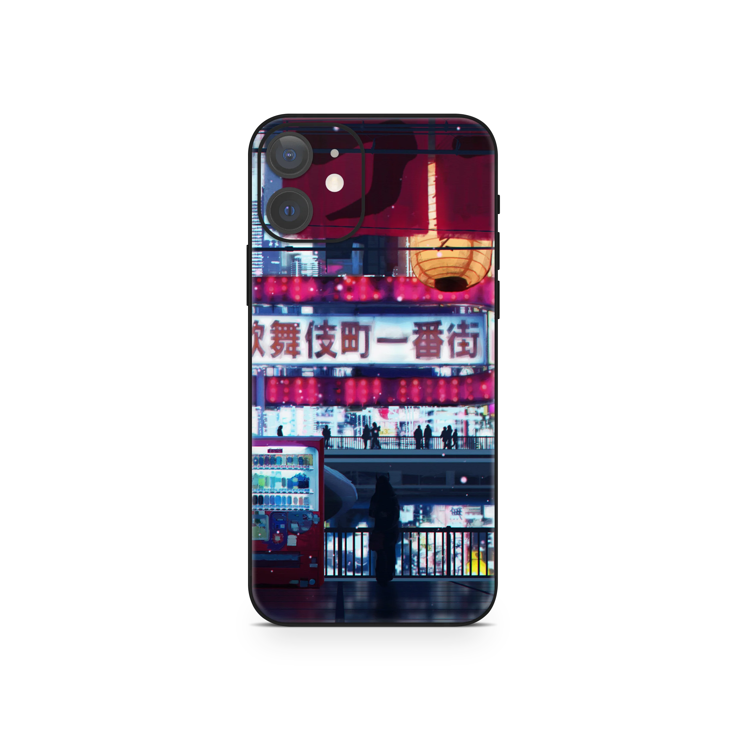Apple iPhone Cyberpunk Streets Skin - Image 15