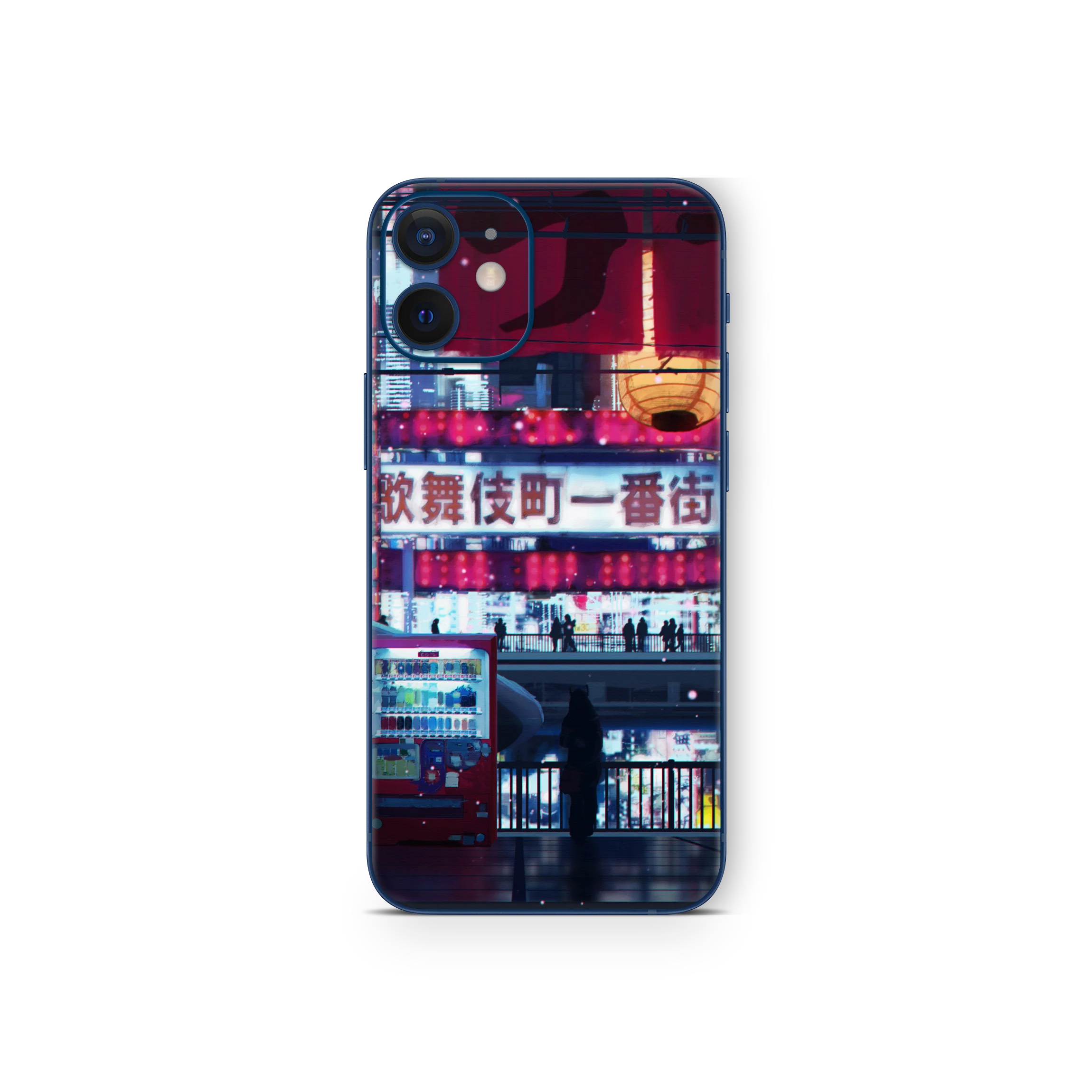 Apple iPhone Cyberpunk Streets Skin - Image 16