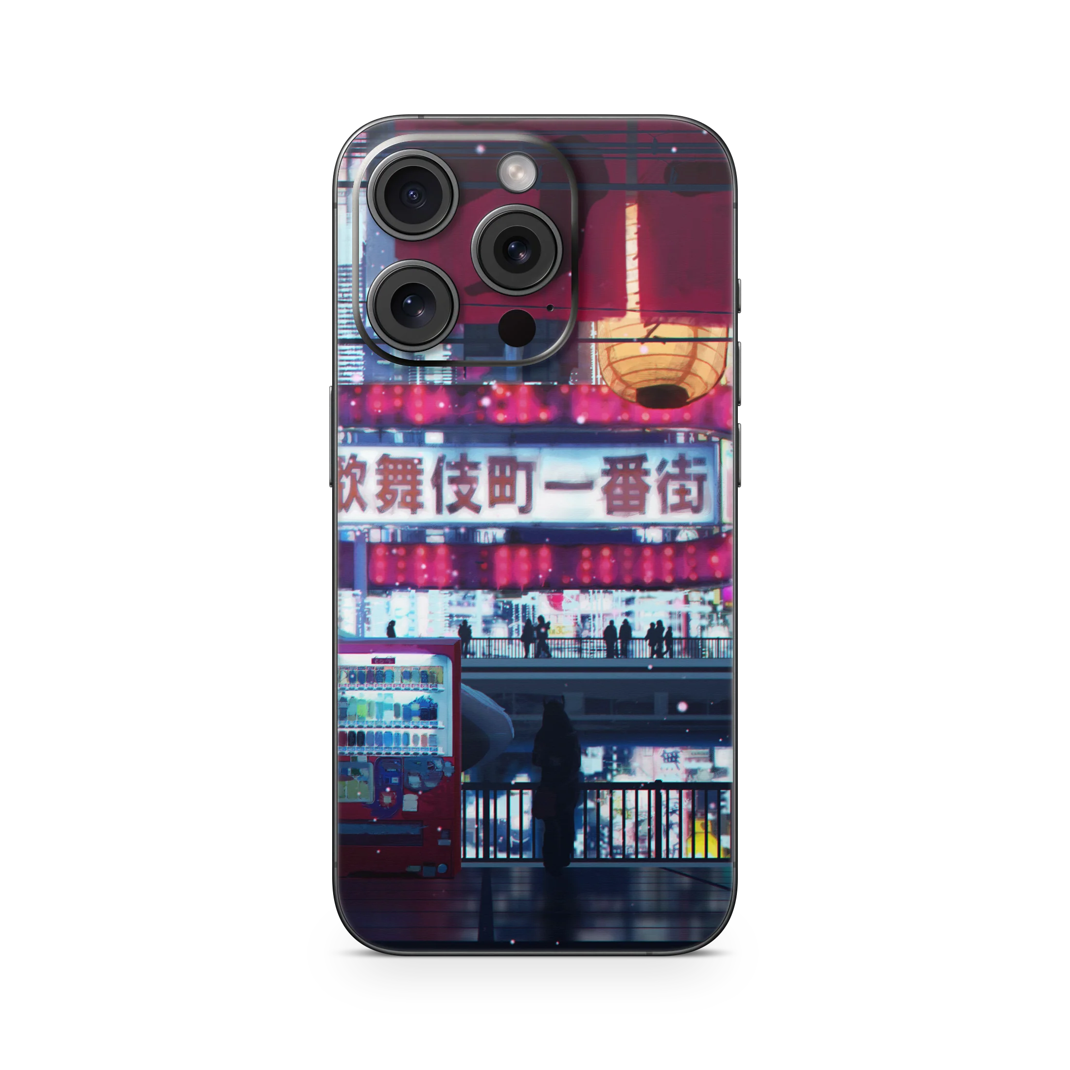 Apple iPhone Cyberpunk Streets Skin - Image 5