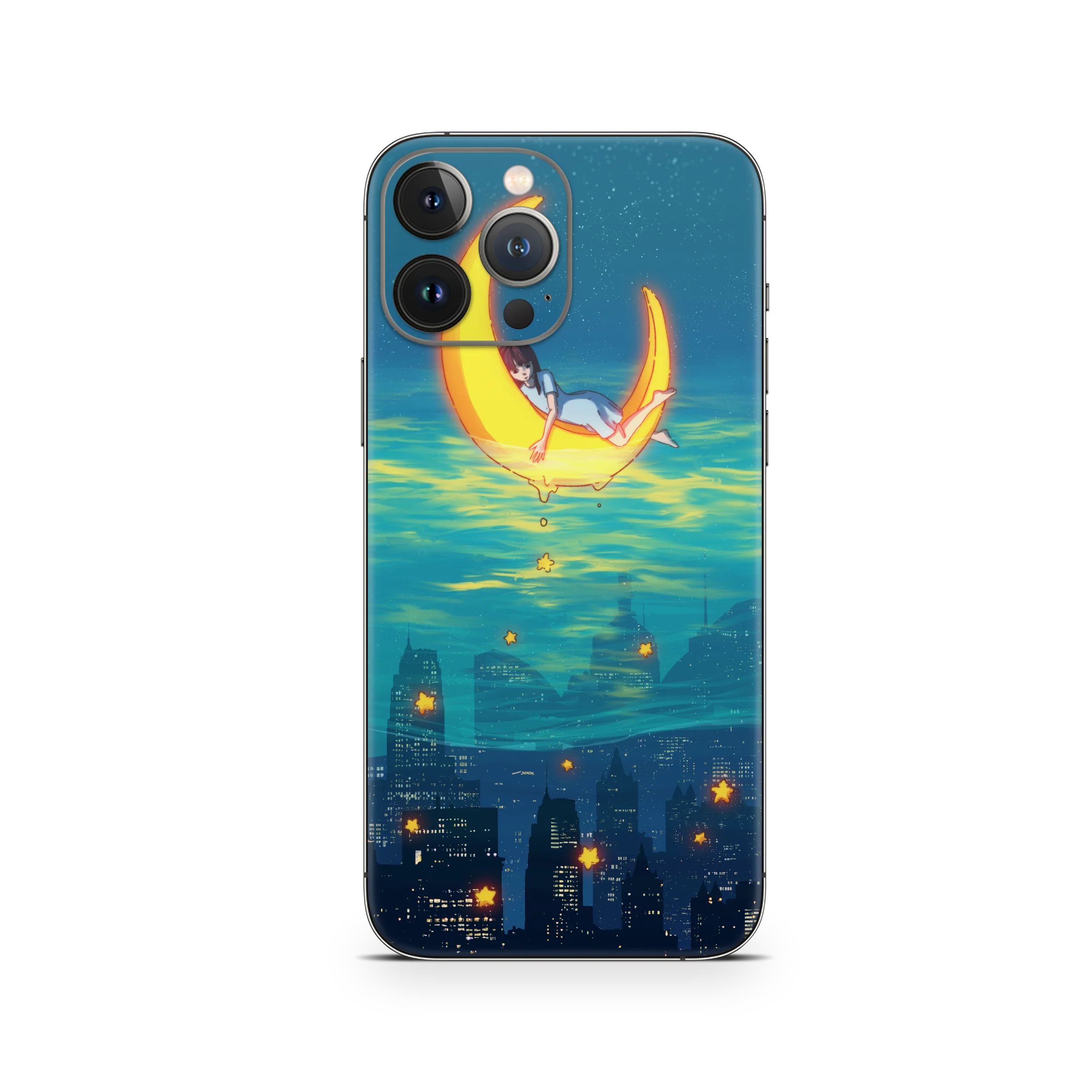 Apple iPhone Girl on the Moon Skin - Image 12
