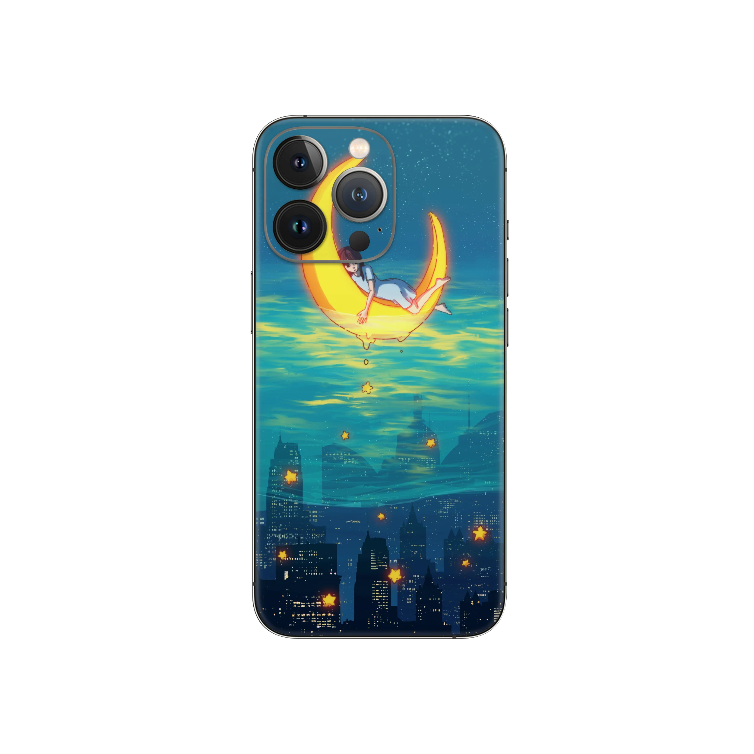 Apple iPhone Girl on the Moon Skin - Image 13
