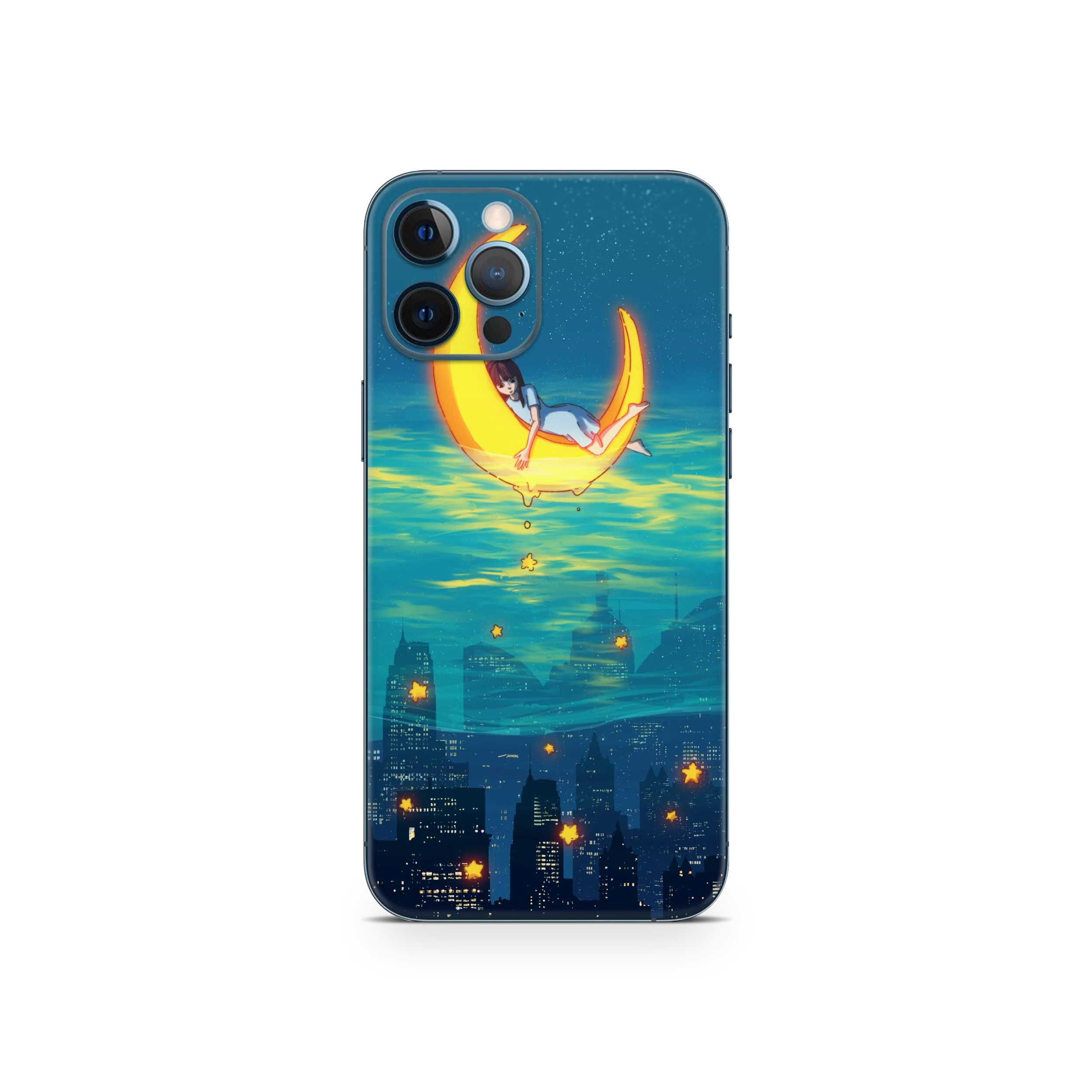 Apple iPhone Girl on the Moon Skin - Image 17