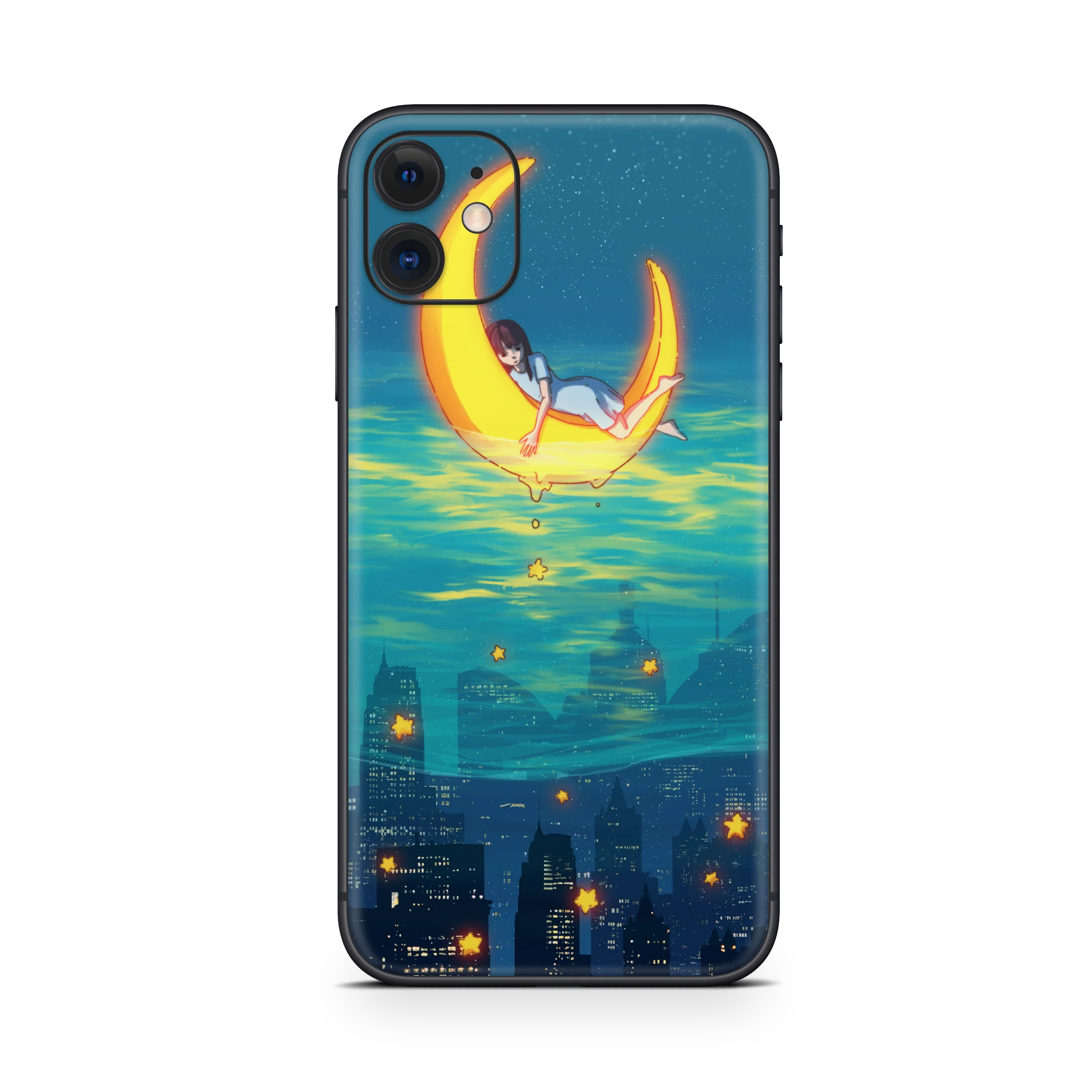 Apple iPhone Girl on the Moon Skin - Image 19
