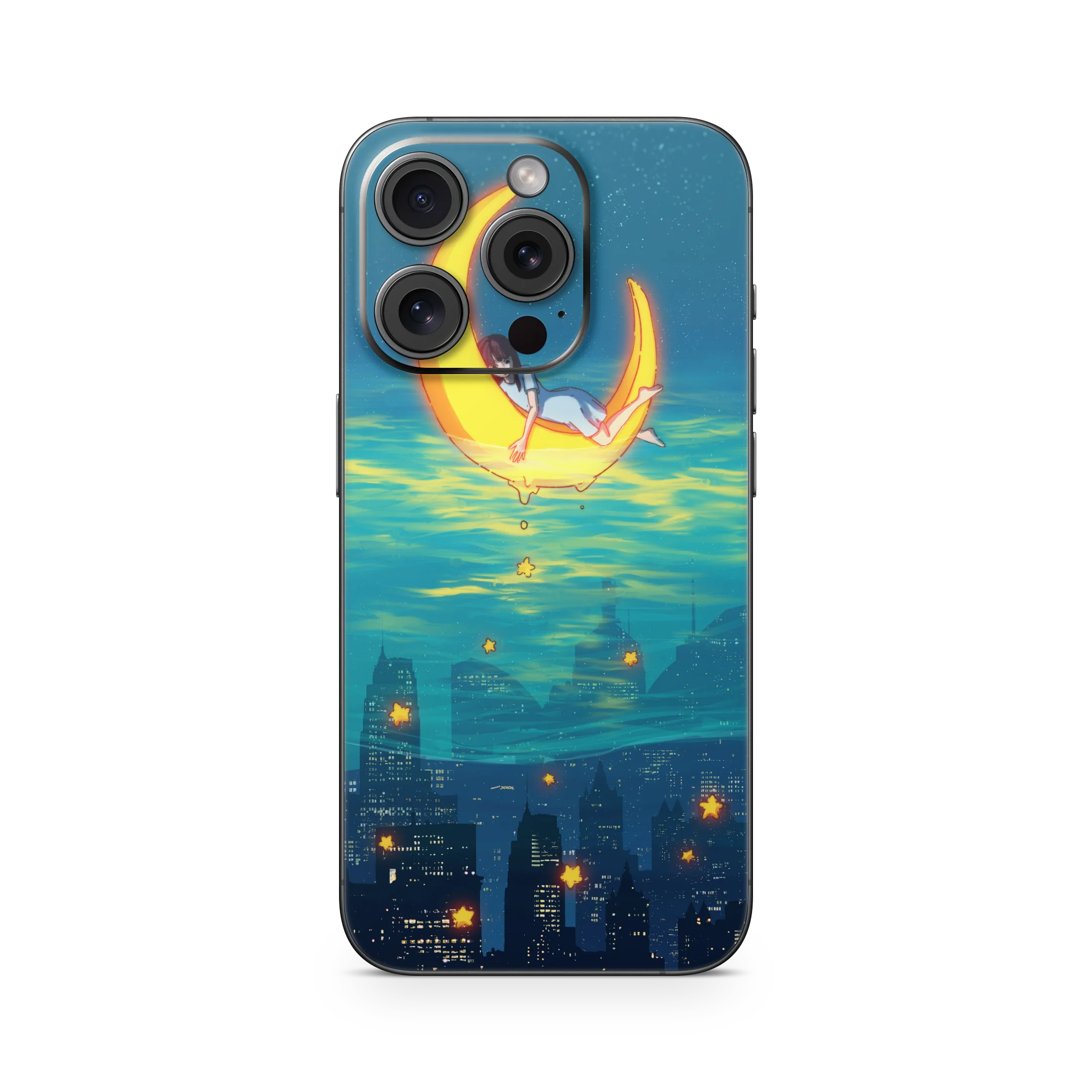 Apple iPhone Girl on the Moon Skin - Image 5