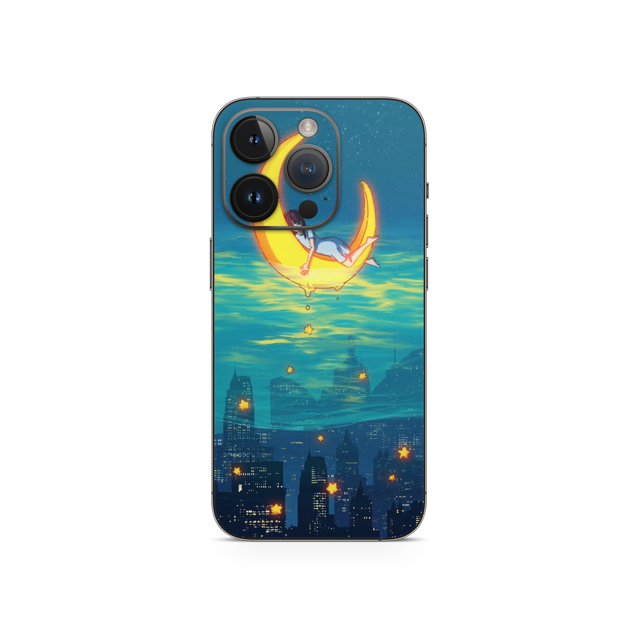 Apple iPhone Girl on the Moon Skin - Image 9