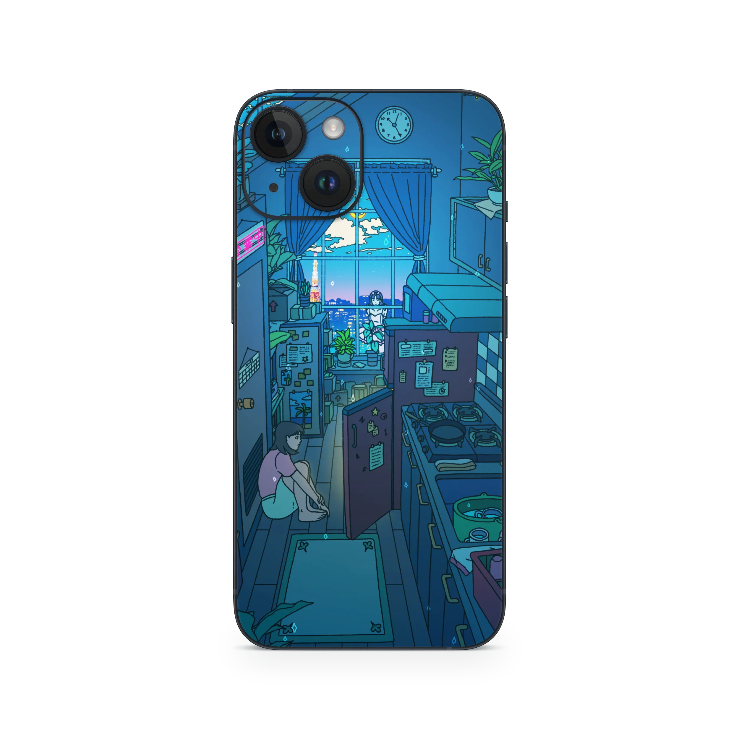 Apple iPhone Perfect Blue Skin