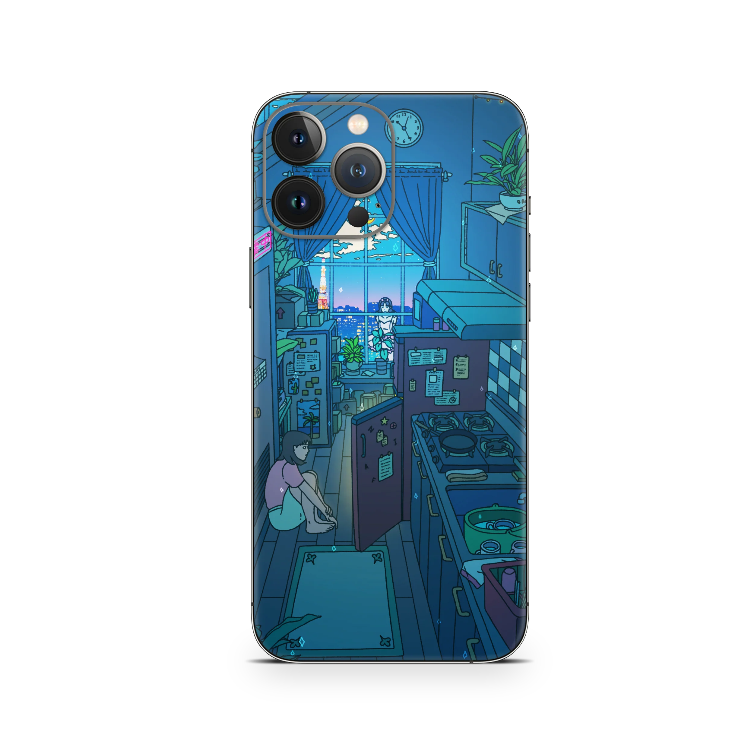 Apple iPhone Perfect Blue Skin - Image 12
