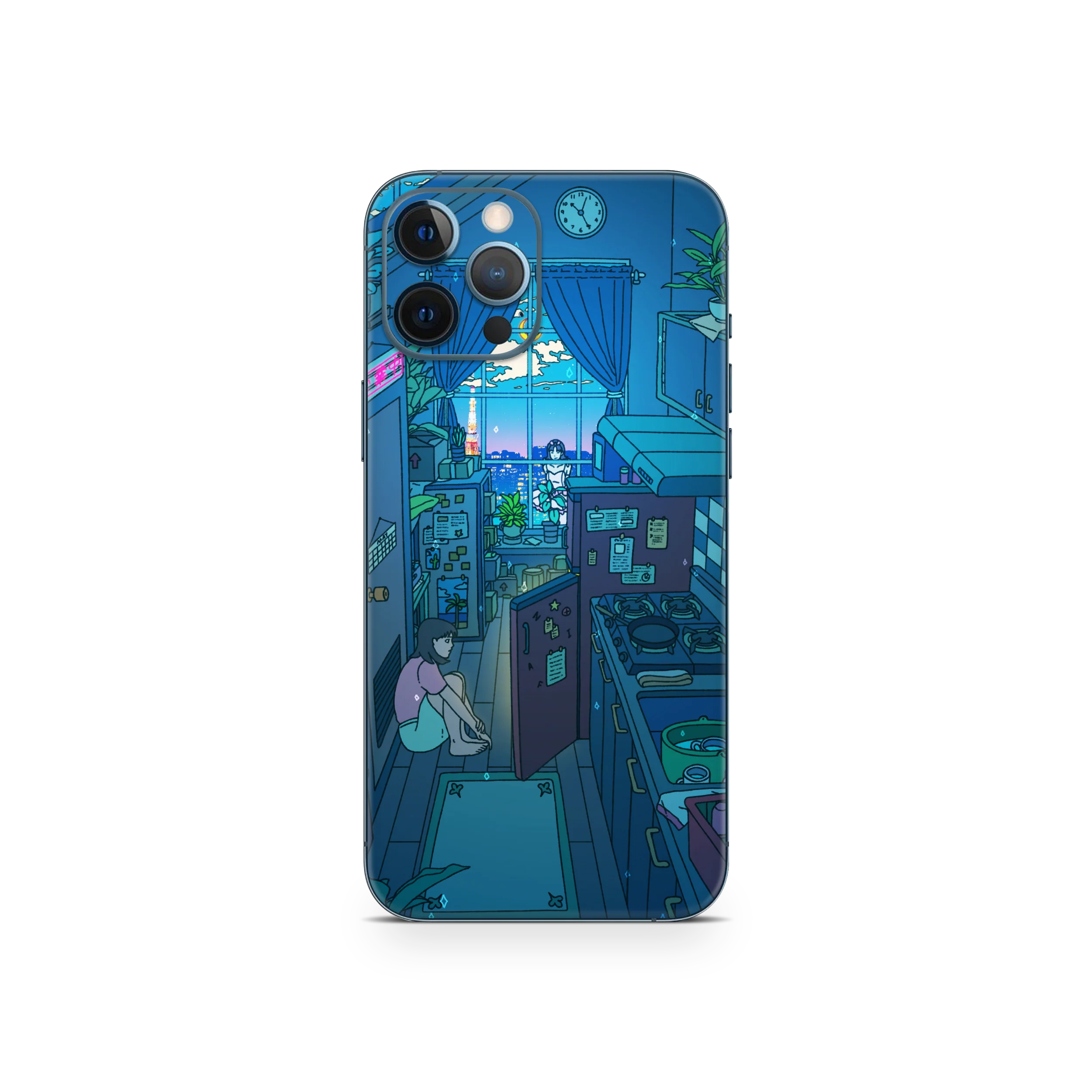 Apple iPhone Perfect Blue Skin - Image 17