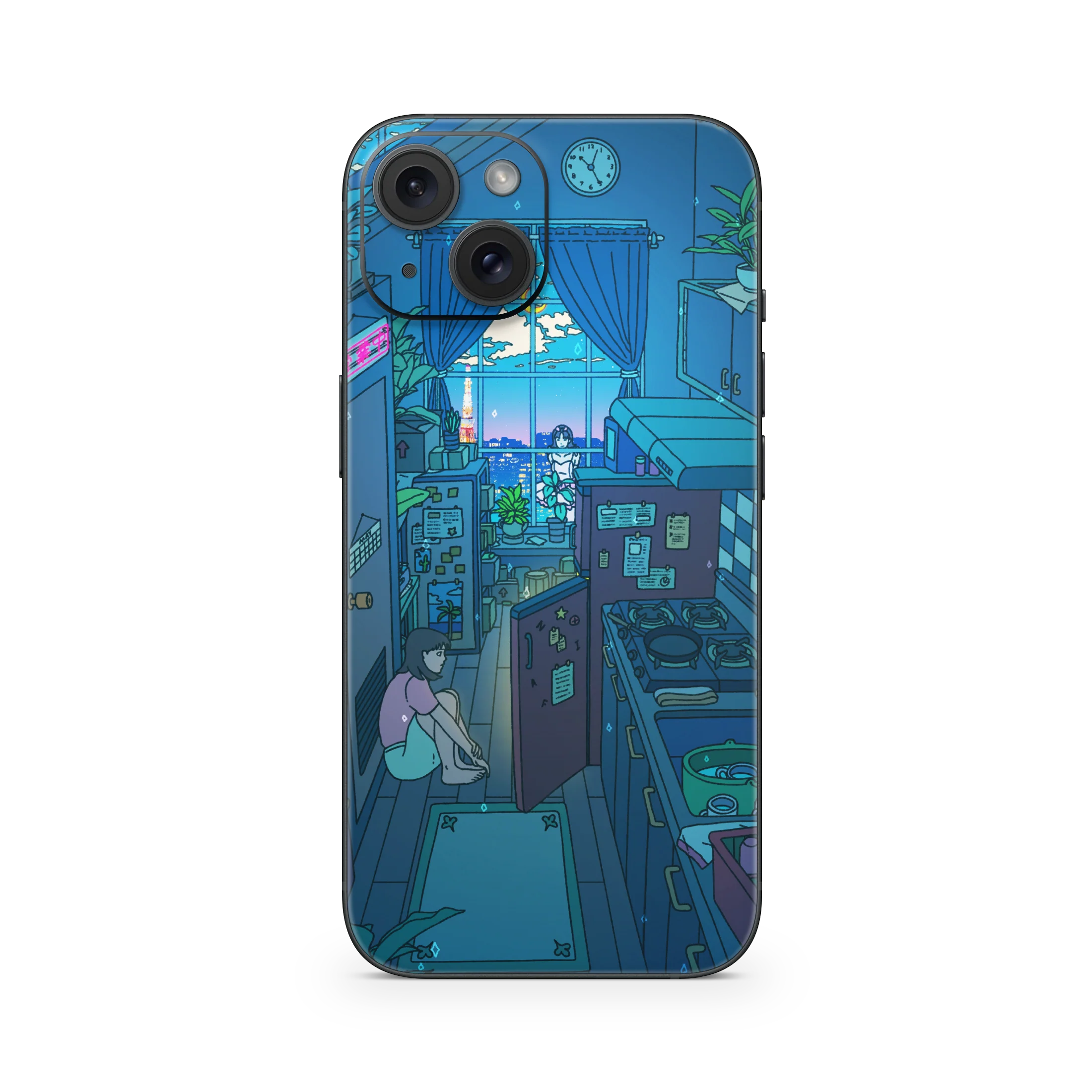 Apple iPhone Perfect Blue Skin - Image 6