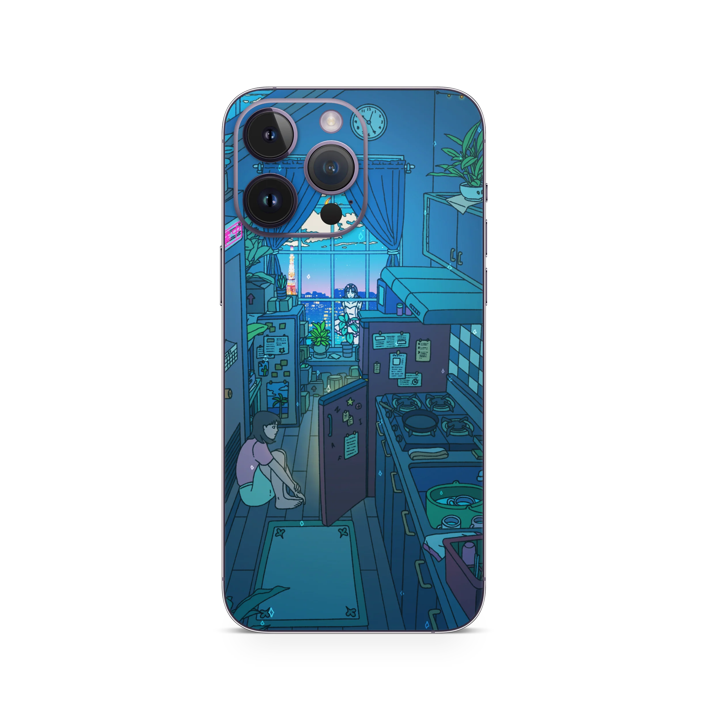 Apple iPhone Perfect Blue Skin - Image 8