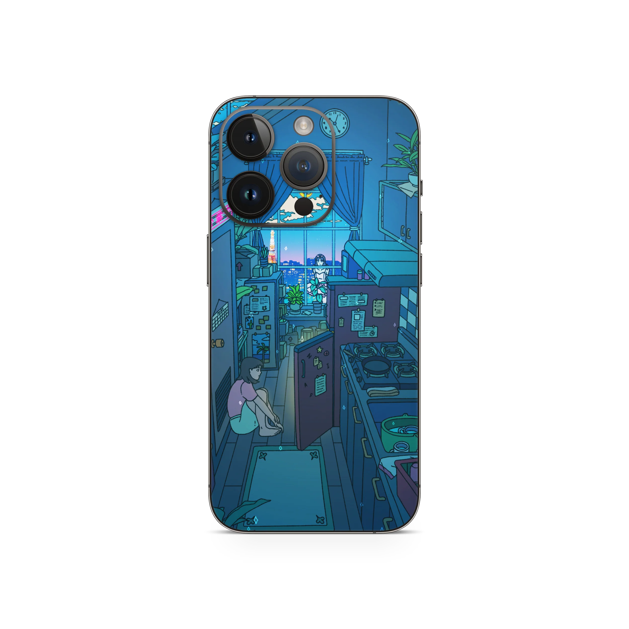 Apple iPhone Perfect Blue Skin - Image 9