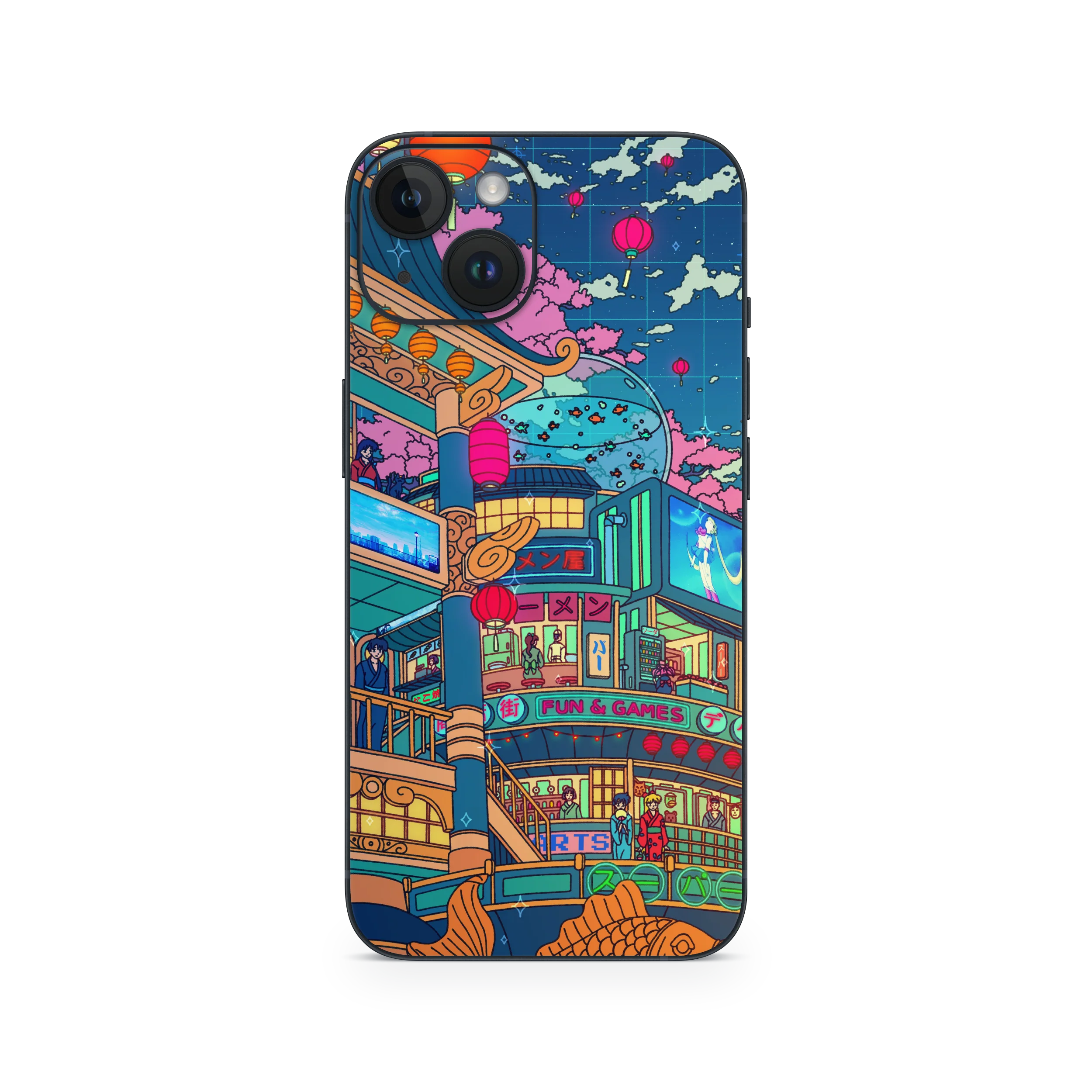 Apple iPhone Moon festival Skin