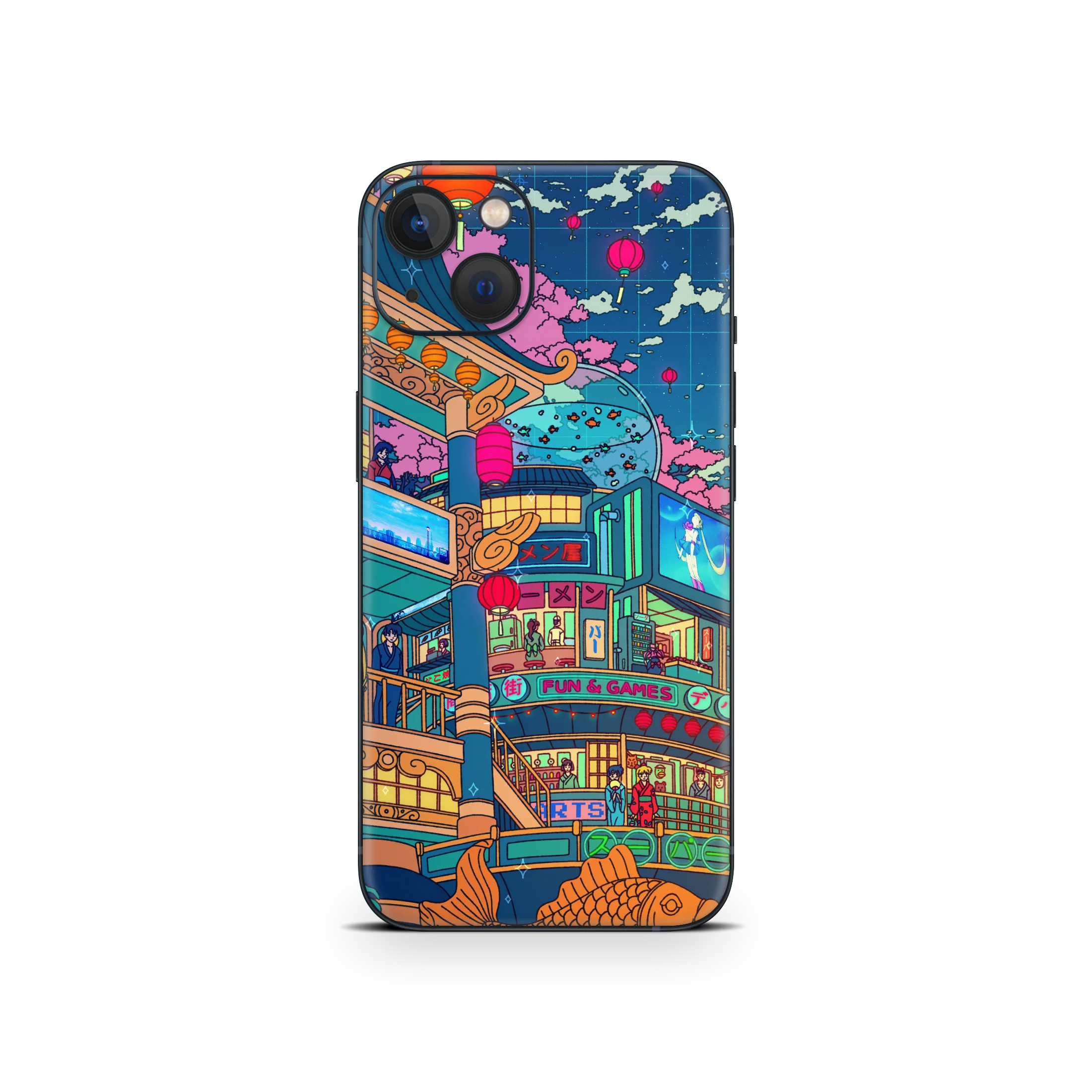 Apple iPhone Moon festival Skin - Image 11