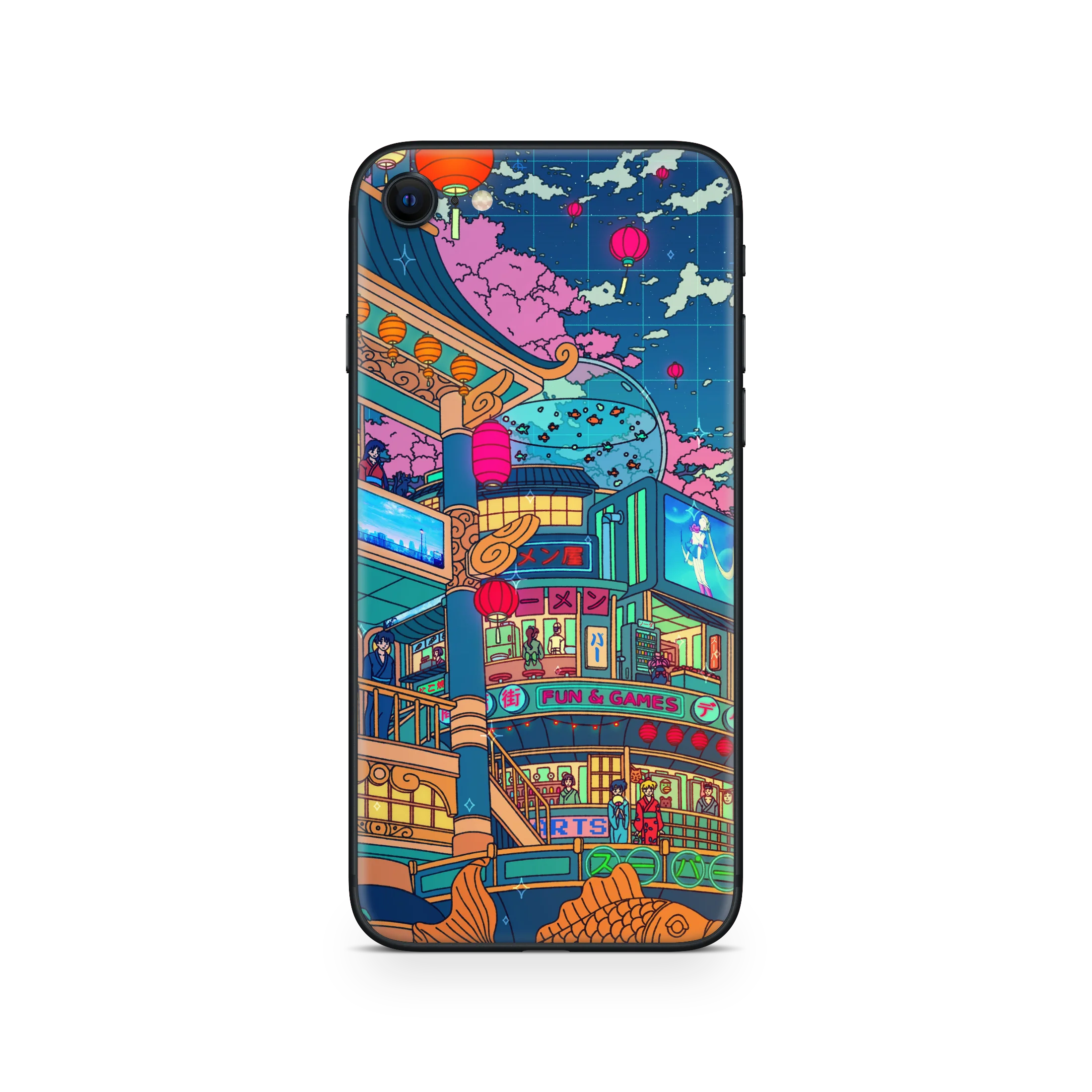 Apple iPhone Moon festival Skin - Image 2