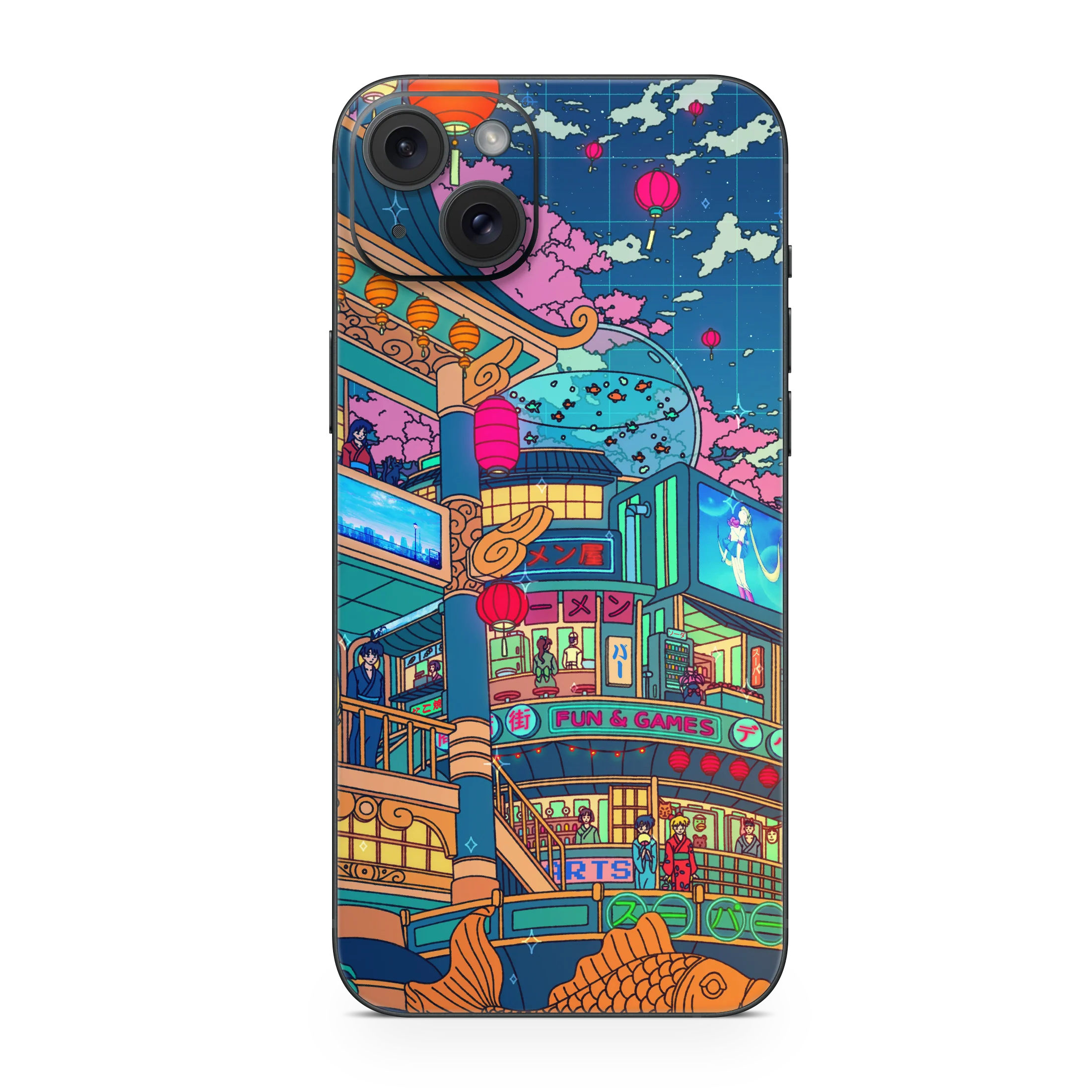 Apple iPhone Moon festival Skin - Image 3