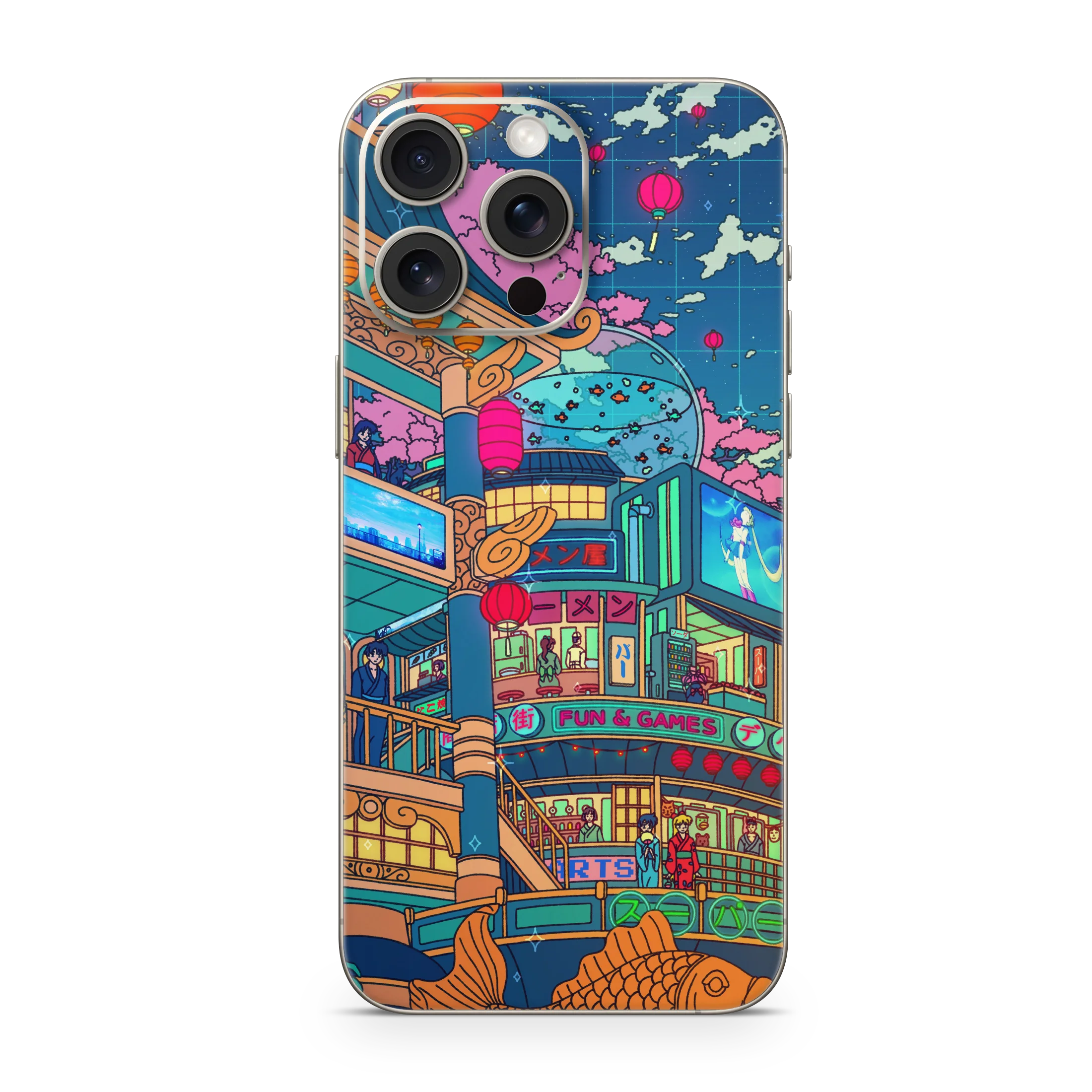 Apple iPhone Moon festival Skin - Image 4