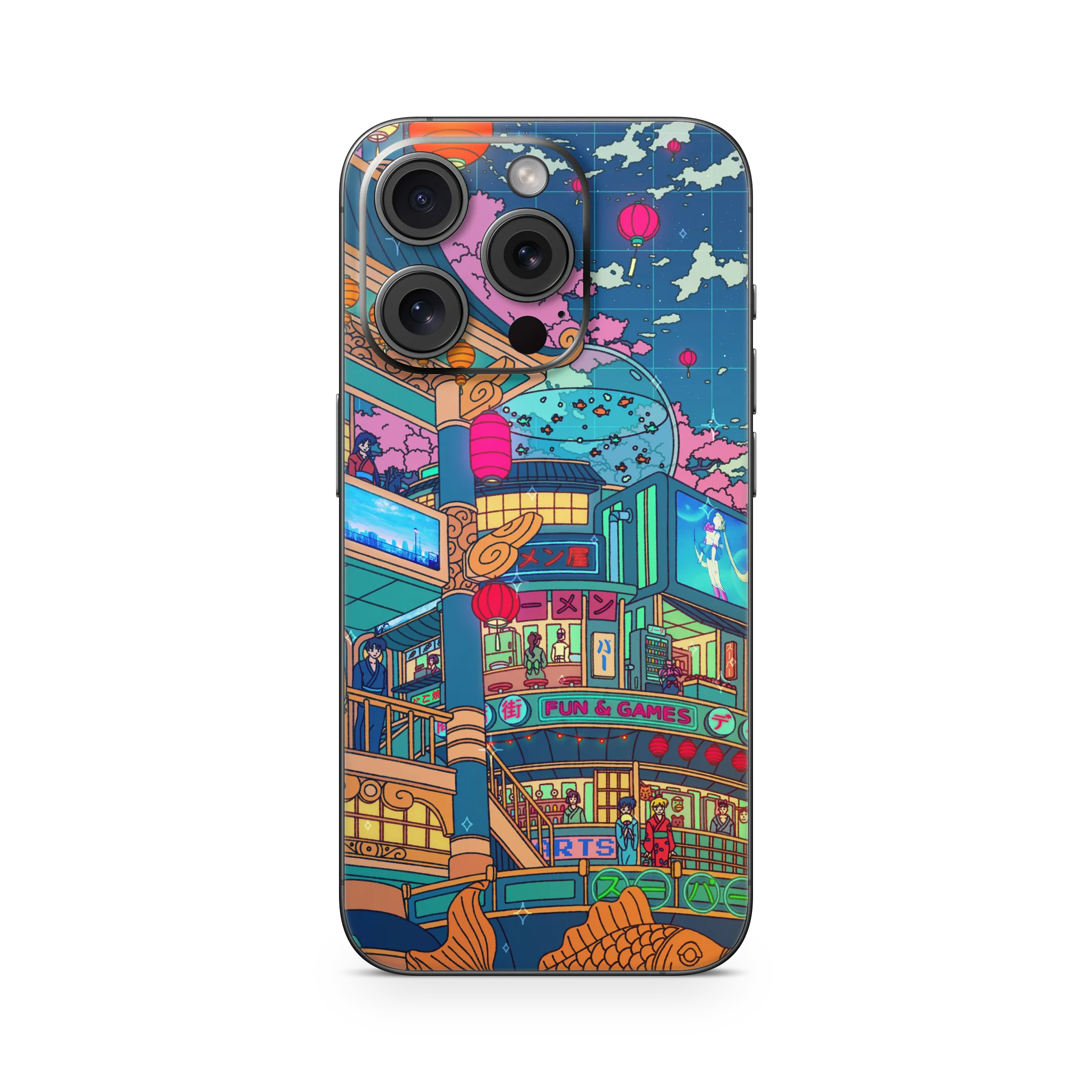 Apple iPhone Moon festival Skin - Image 5