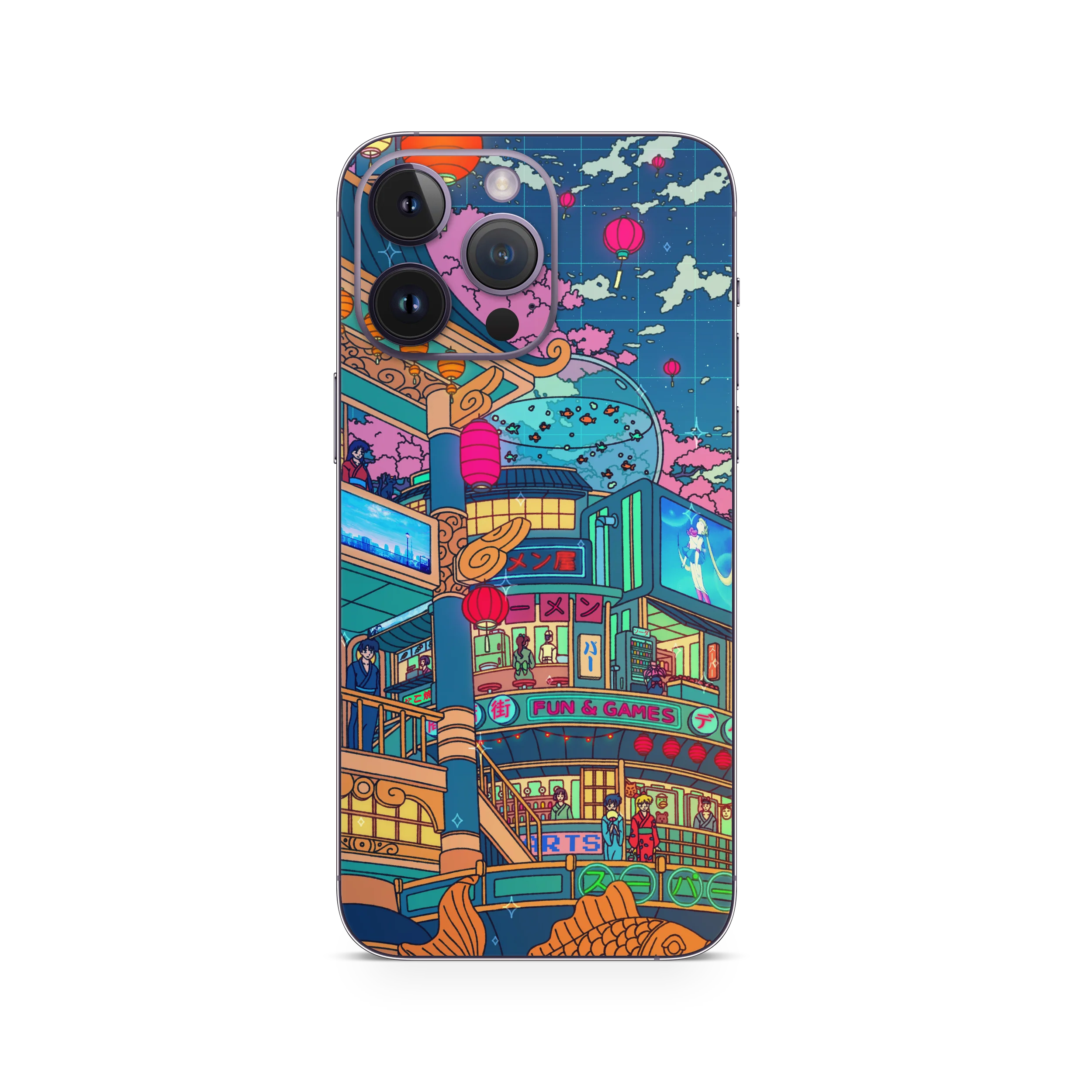 Apple iPhone Moon festival Skin - Image 8
