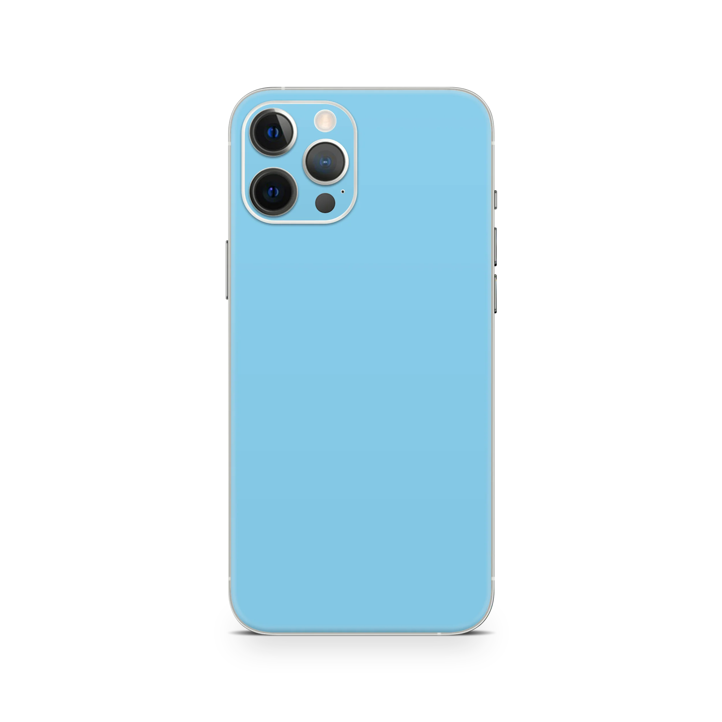 Apple iPhone Sky Blue Skin - Image 16