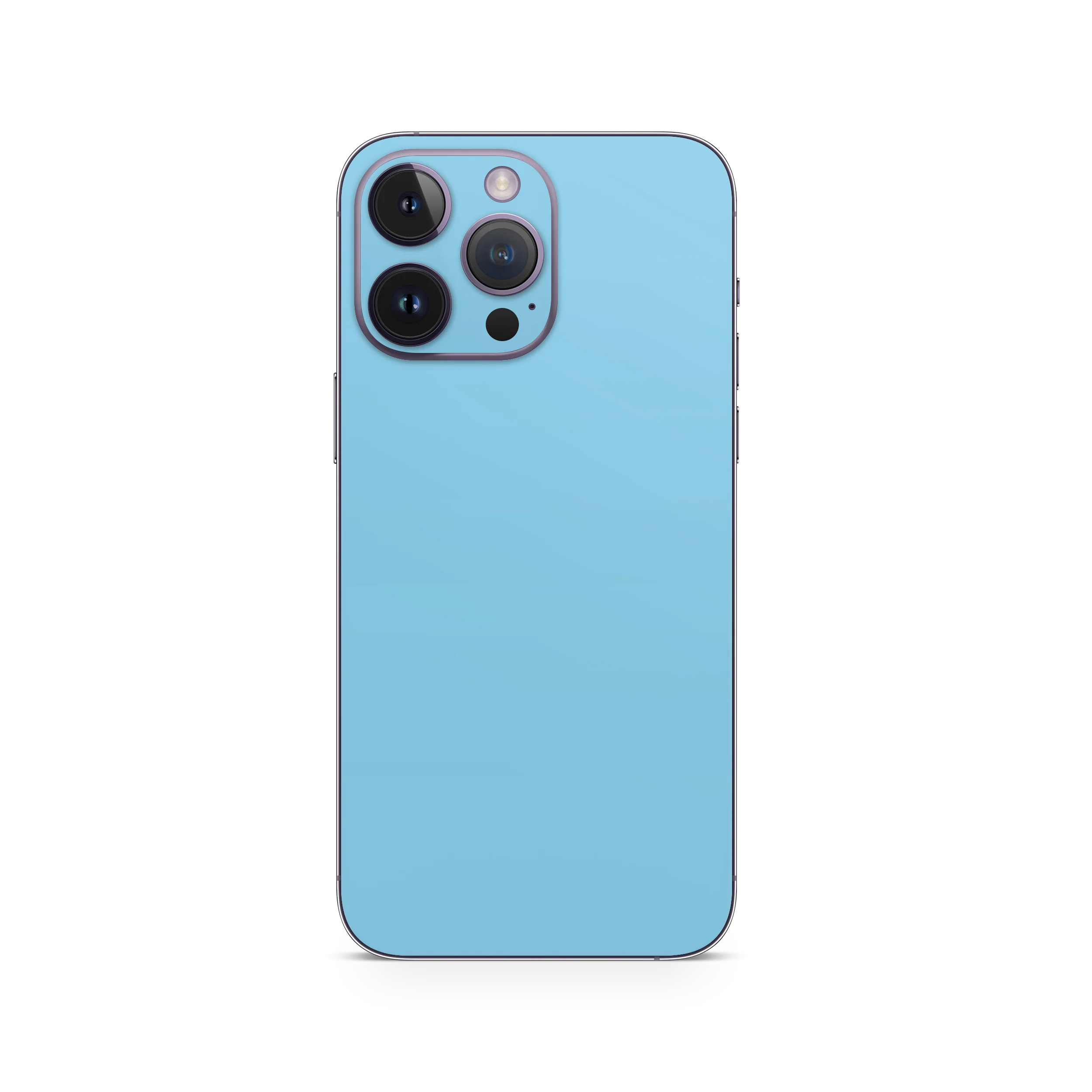 Apple iPhone Sky Blue Skin - Image 9