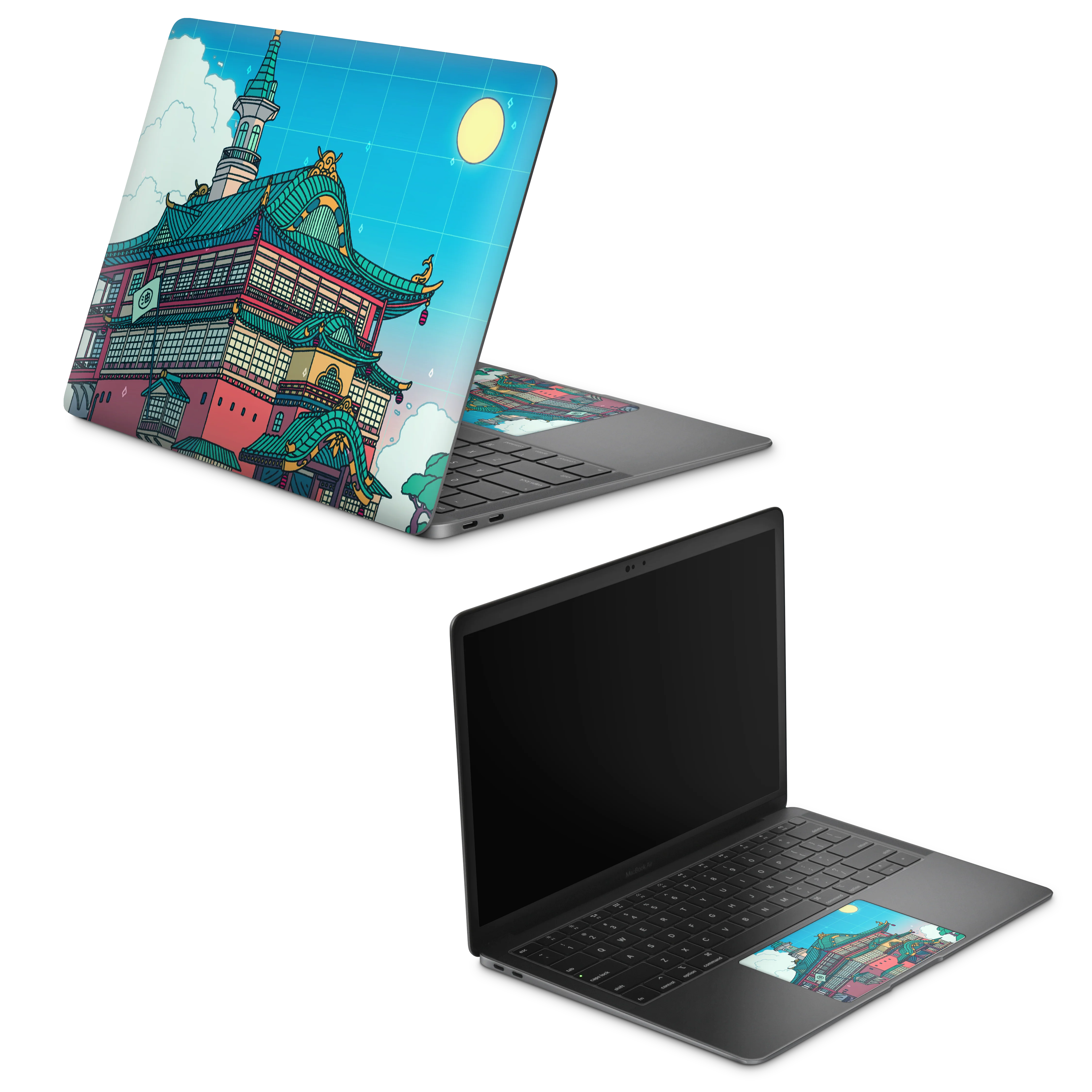 Apple MacBook Bathhouse Day Skin - Image 2