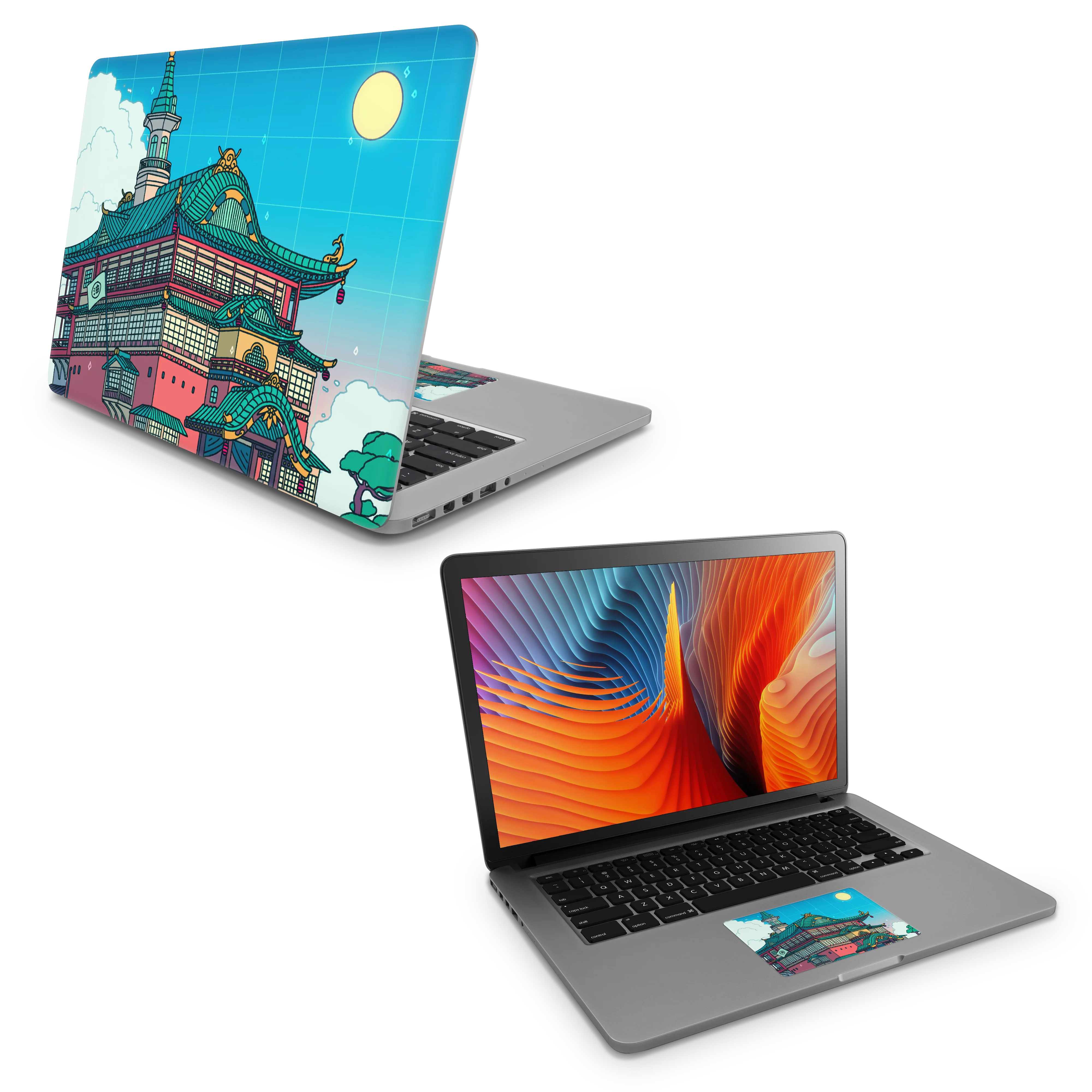 Apple MacBook Bathhouse Day Skin - Image 4