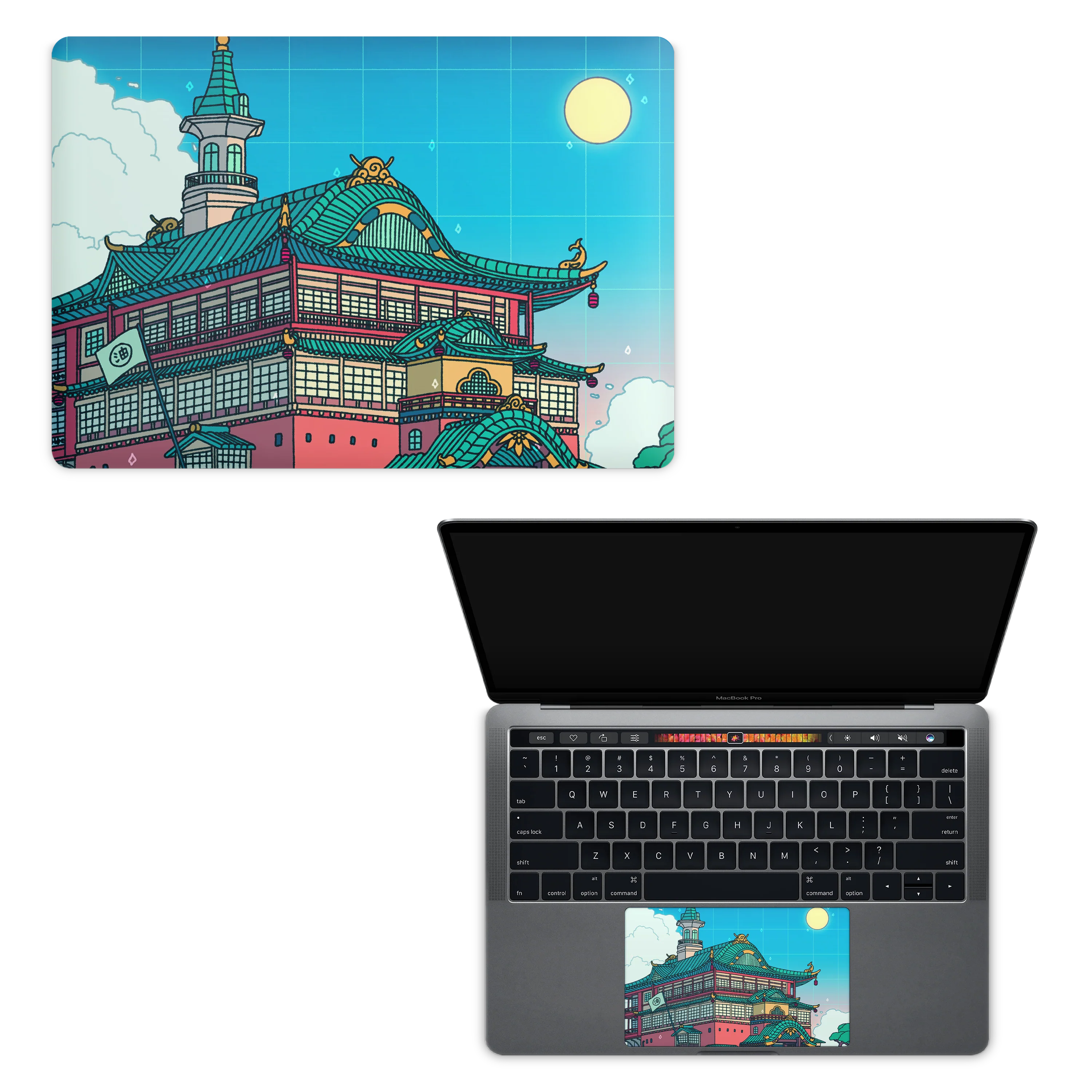 Apple MacBook Bathhouse Day Skin - Image 5