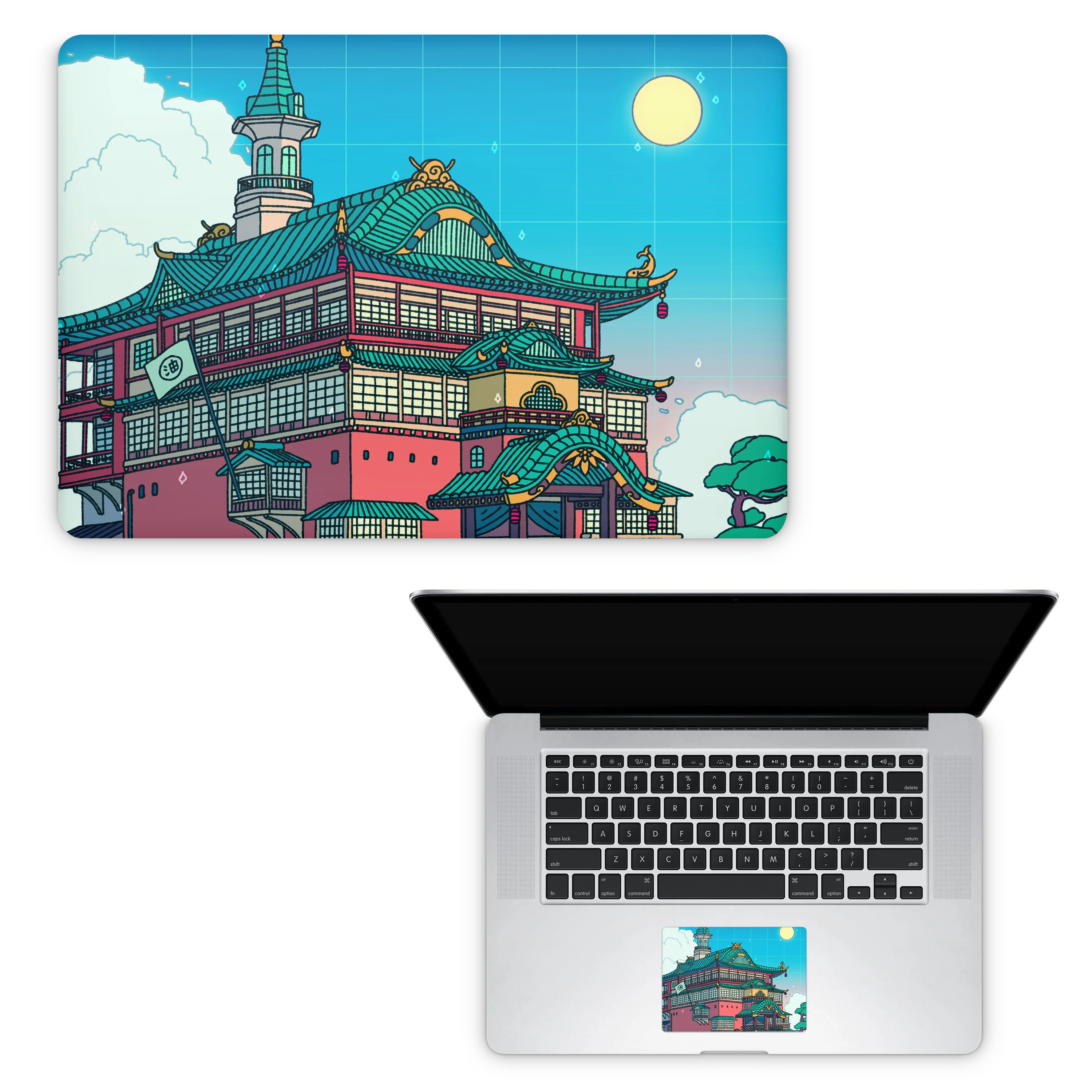 Apple MacBook Bathhouse Day Skin - Image 9