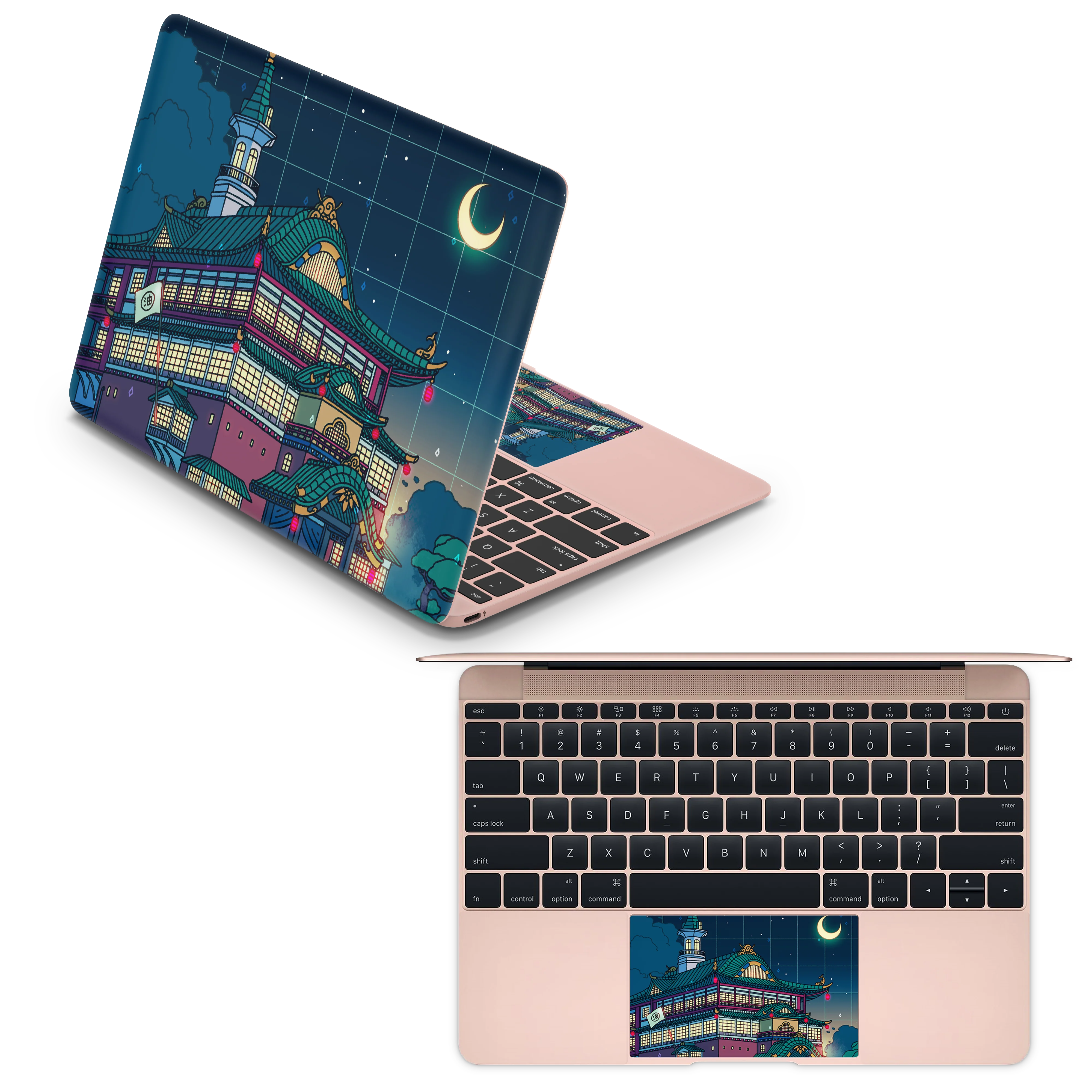 Apple MacBook Bathhouse Night Skin