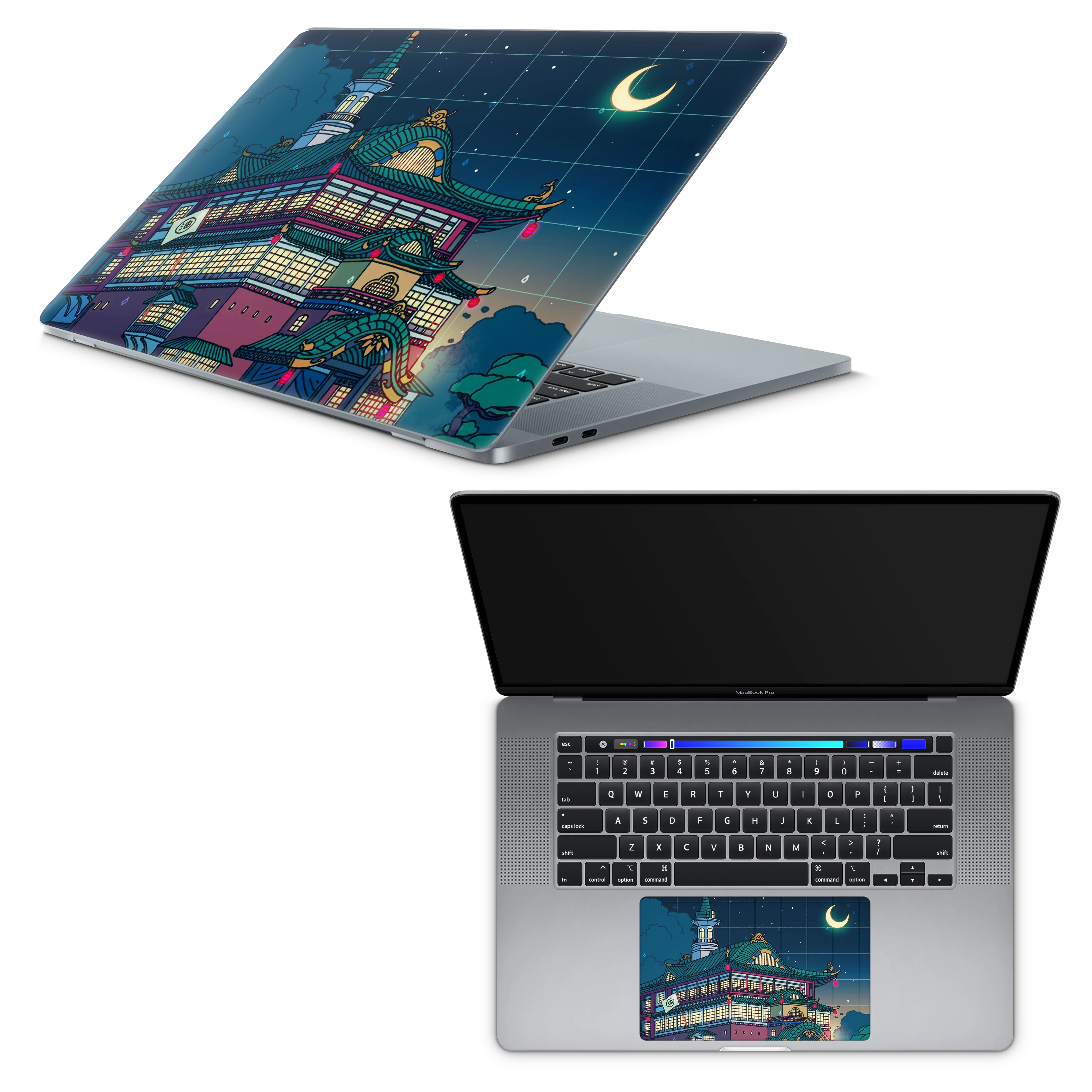 Apple MacBook Bathhouse Night Skin - Image 11