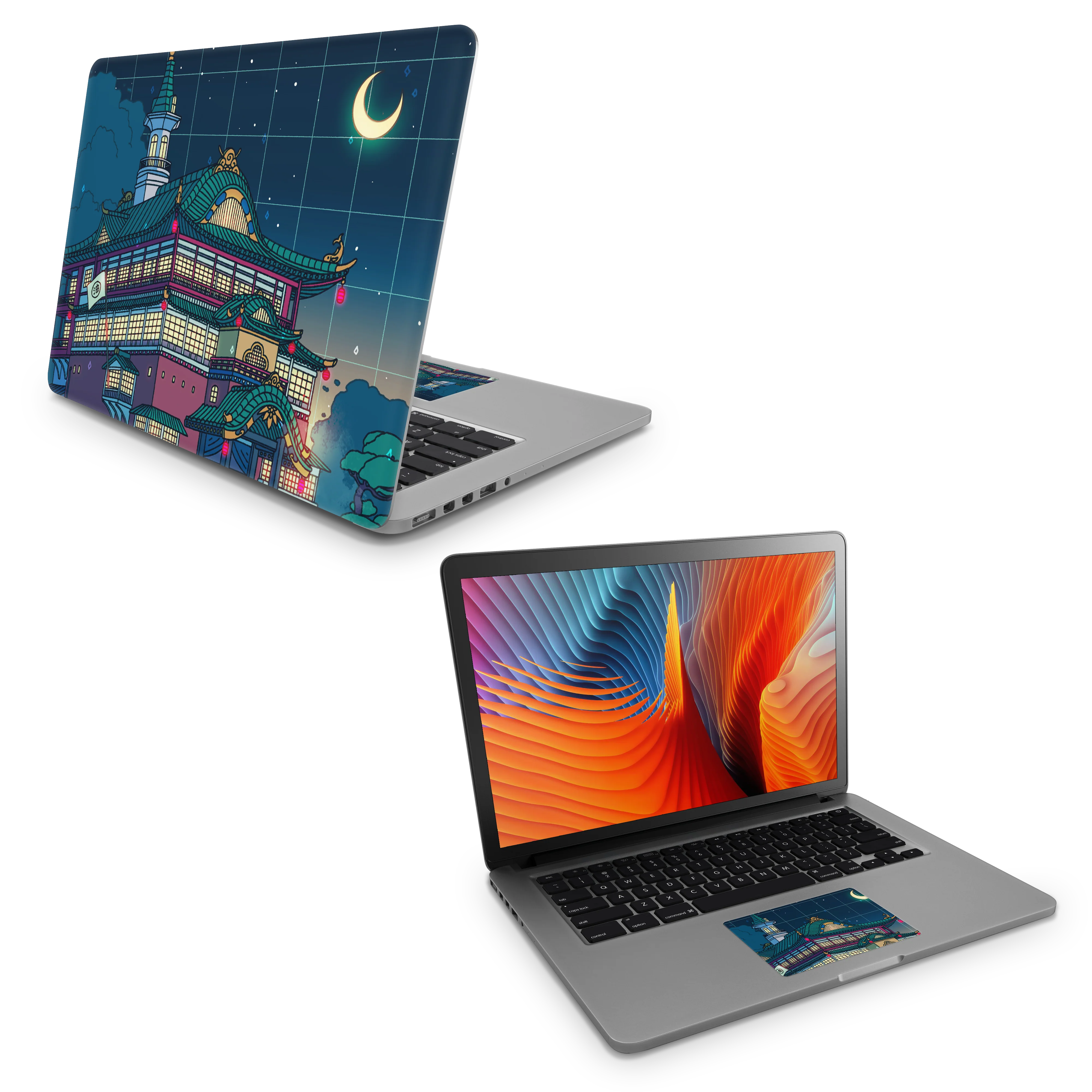 Apple MacBook Bathhouse Night Skin - Image 6