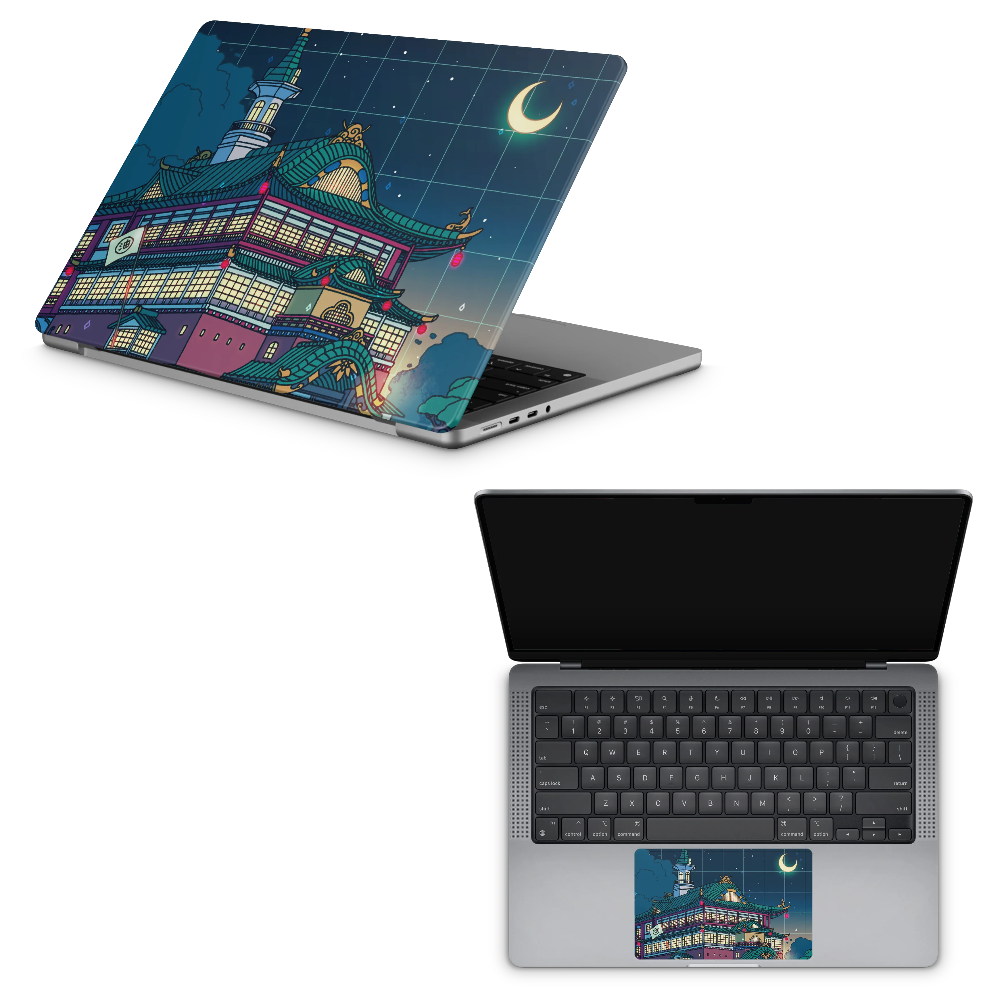 Apple MacBook Bathhouse Night Skin - Image 7