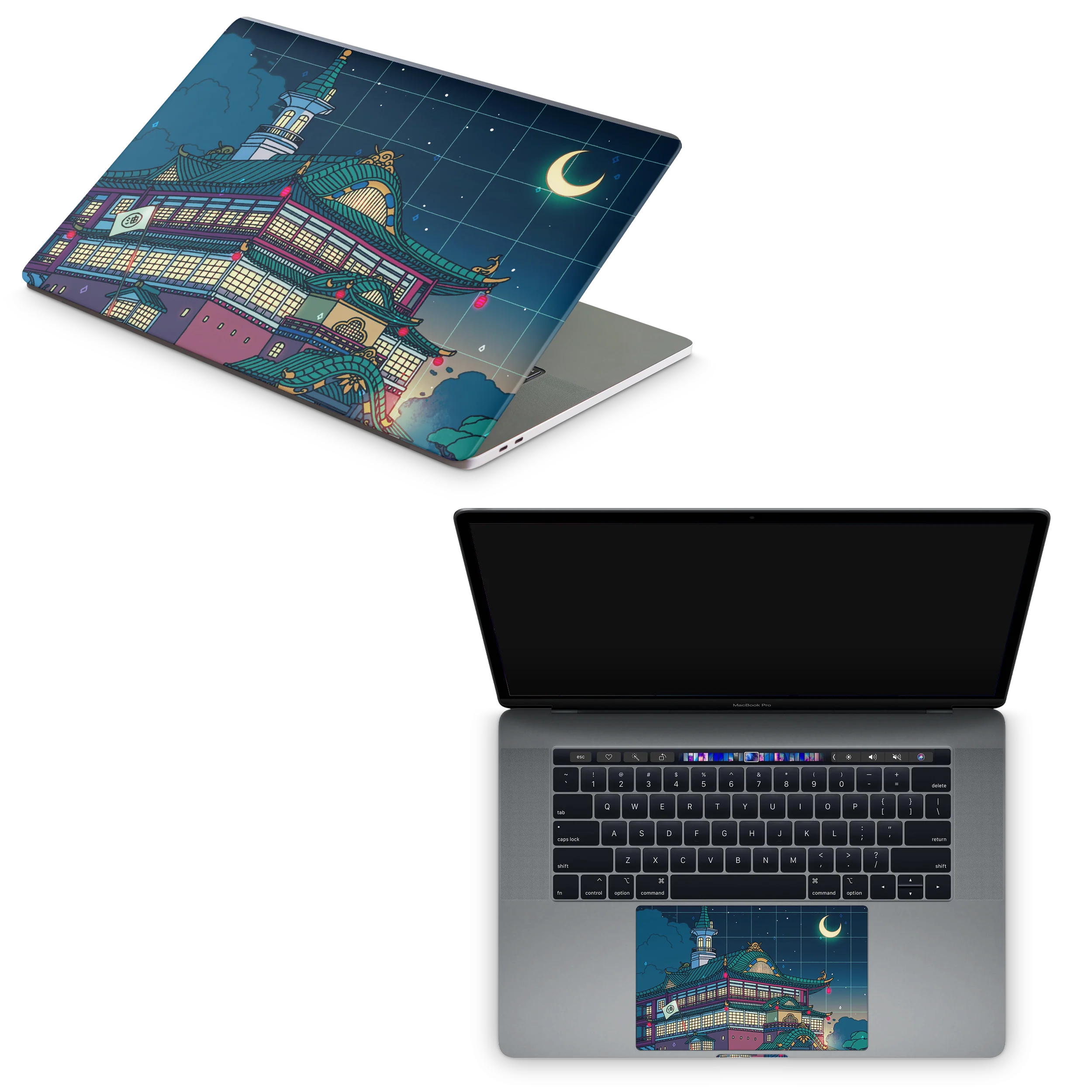 Apple MacBook Bathhouse Night Skin - Image 8