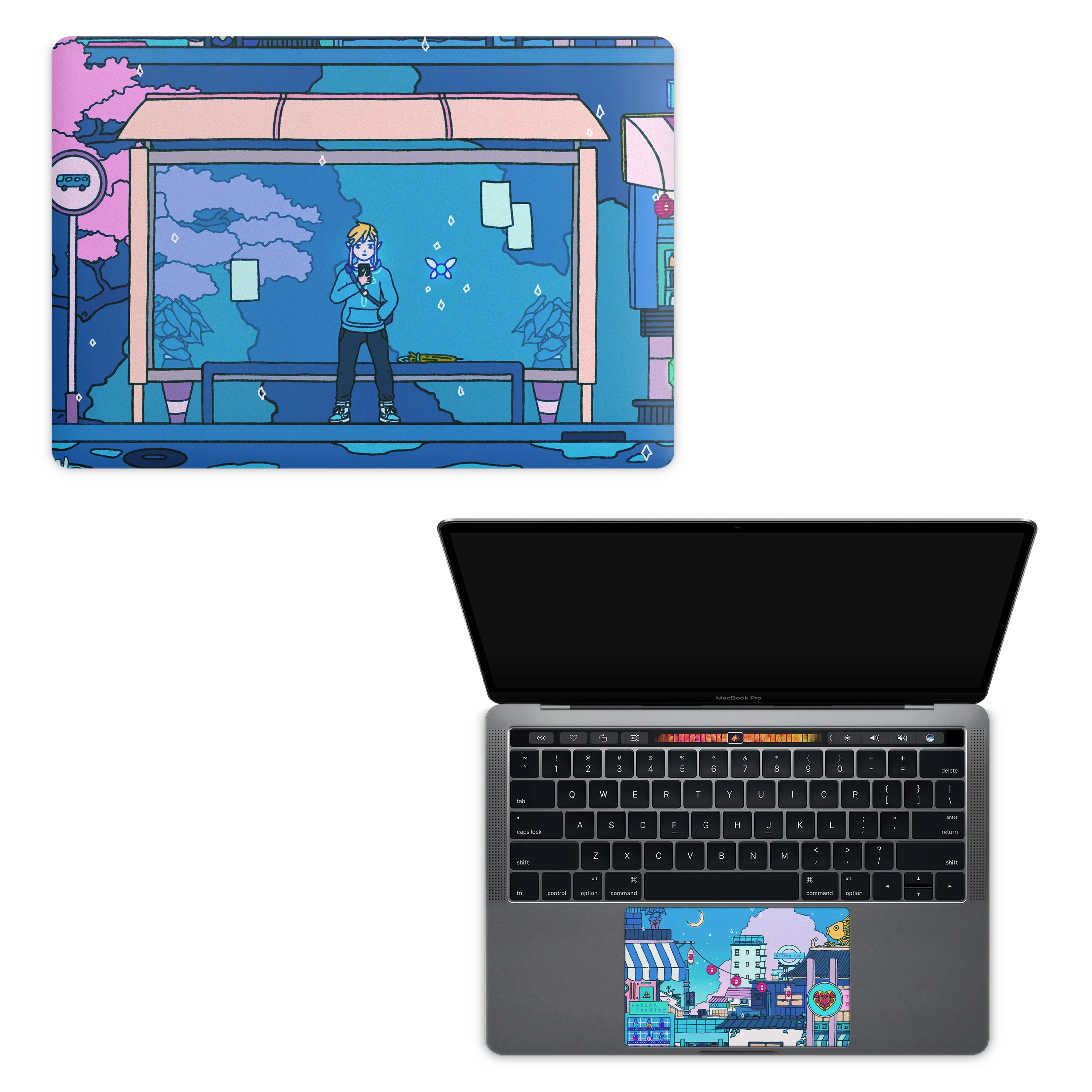 Apple MacBook Chill City Skin - Image 5