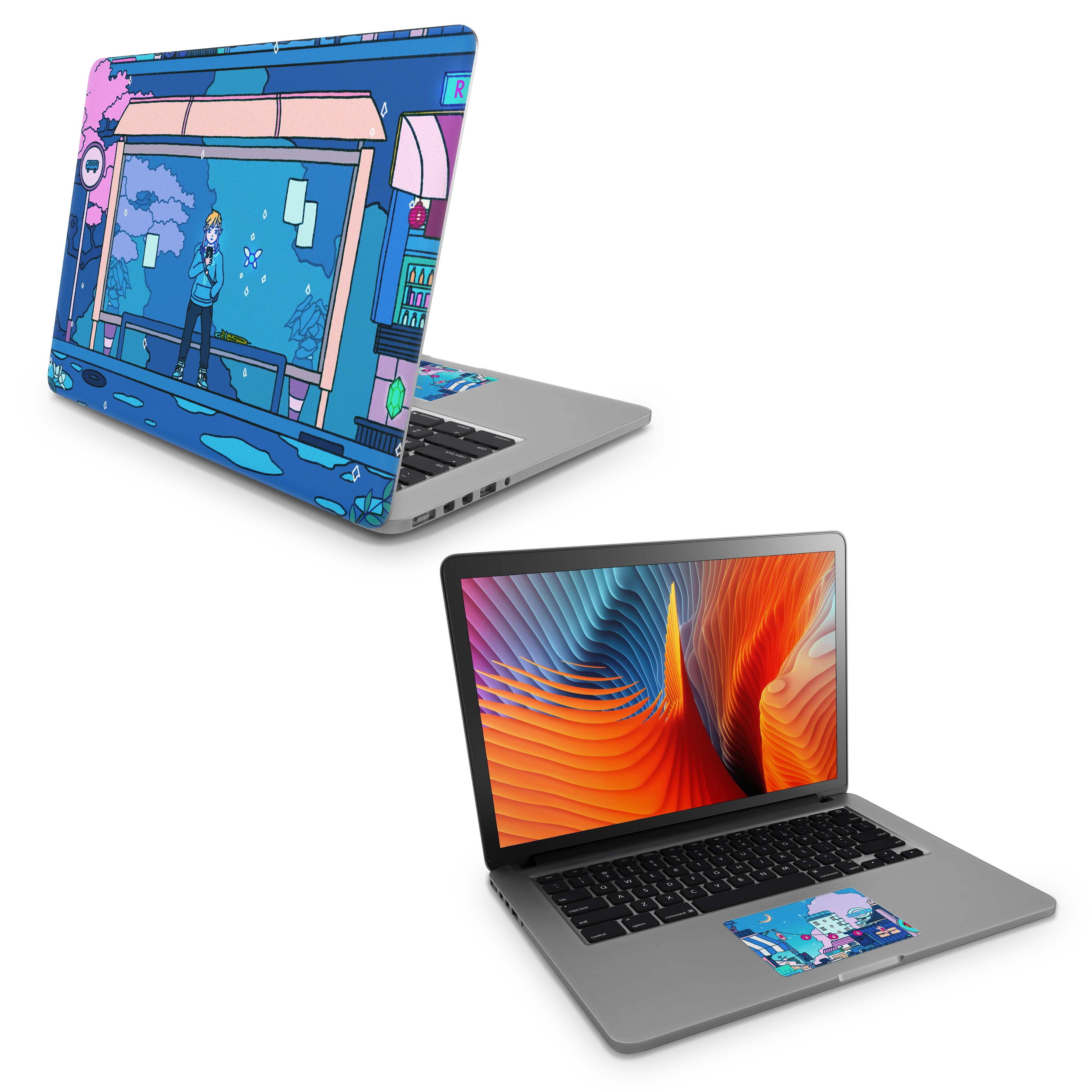 Apple MacBook Chill City Skin - Image 6