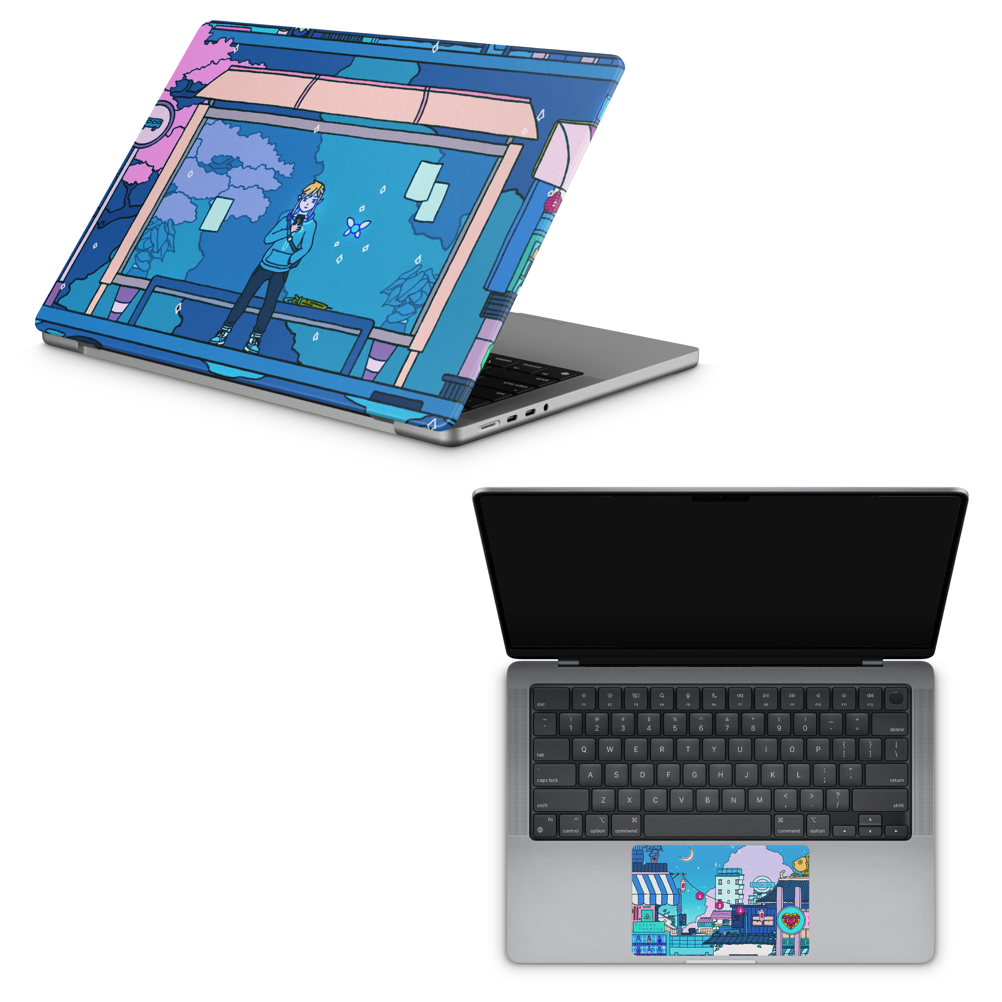 Apple MacBook Chill City Skin - Image 7