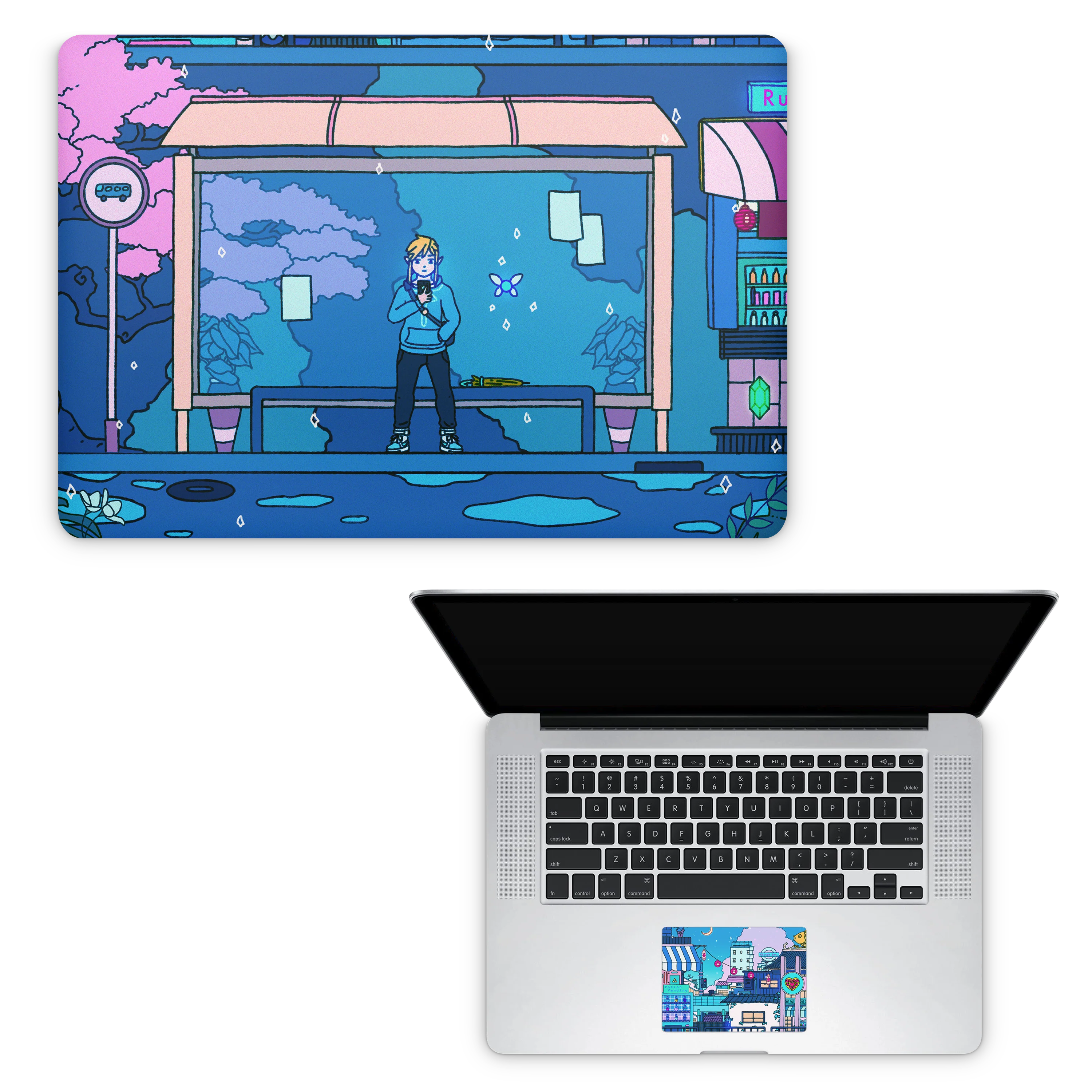 Apple MacBook Chill City Skin - Image 9