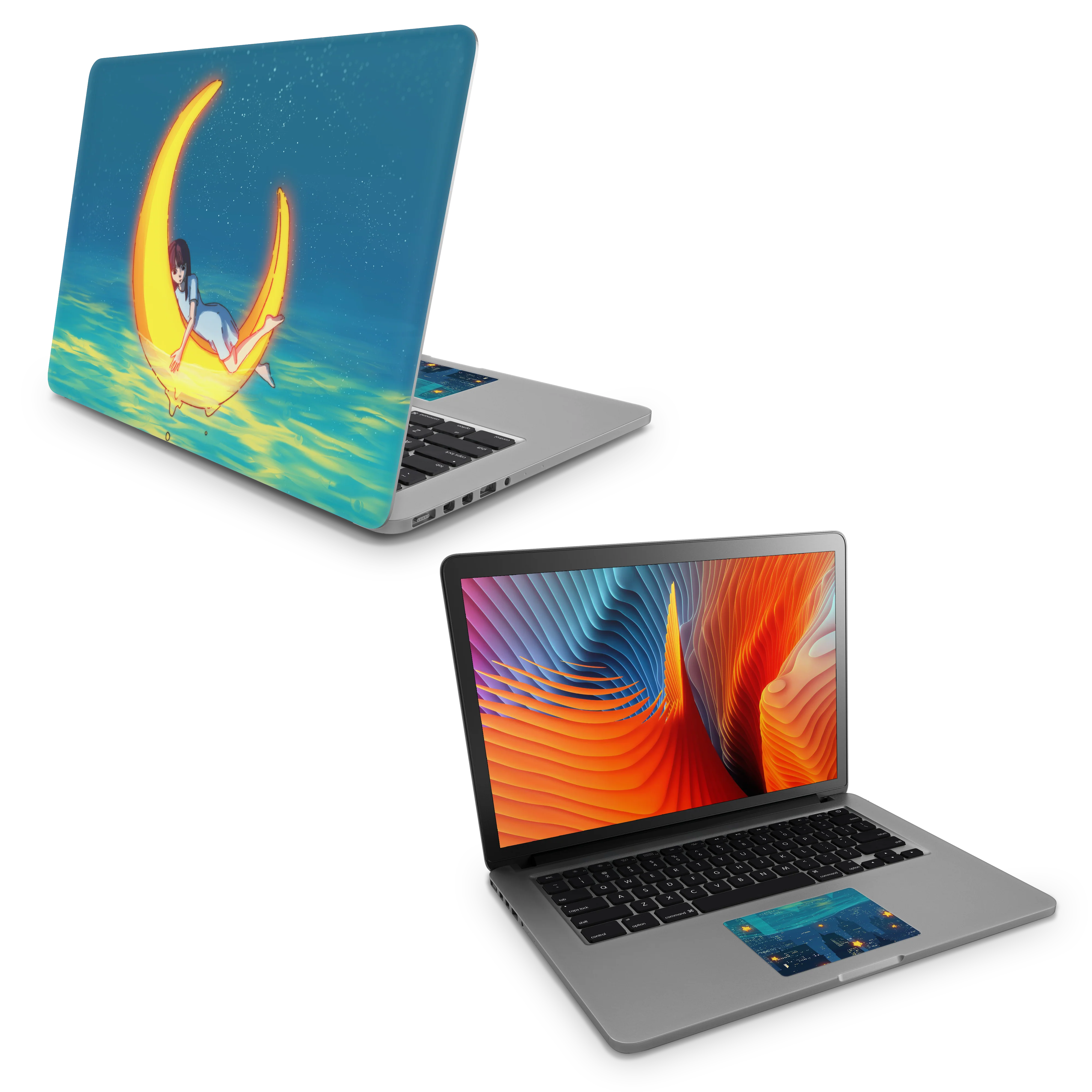 Apple MacBook Girl on the Moon Skin - Image 6