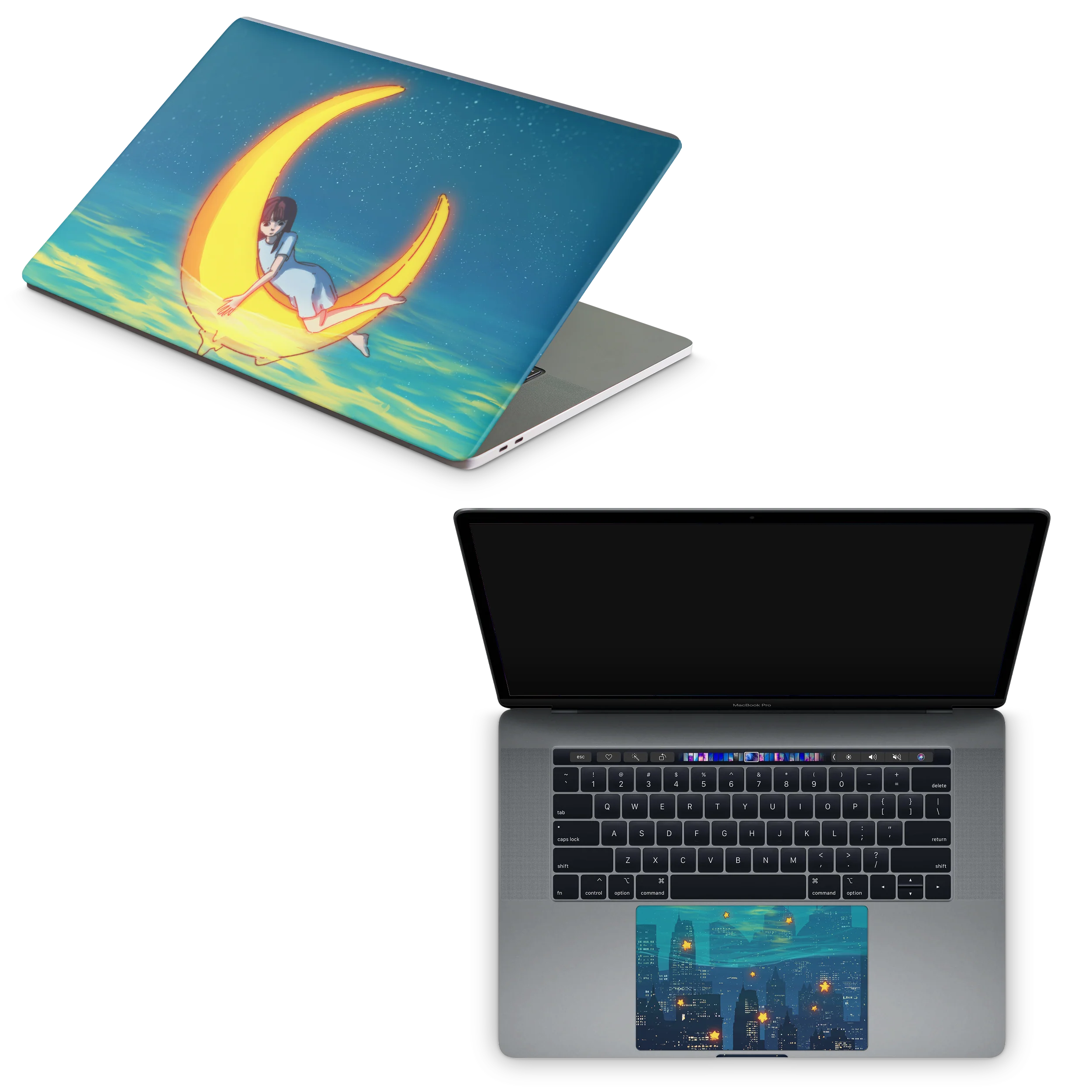 Apple MacBook Girl on the Moon Skin - Image 8