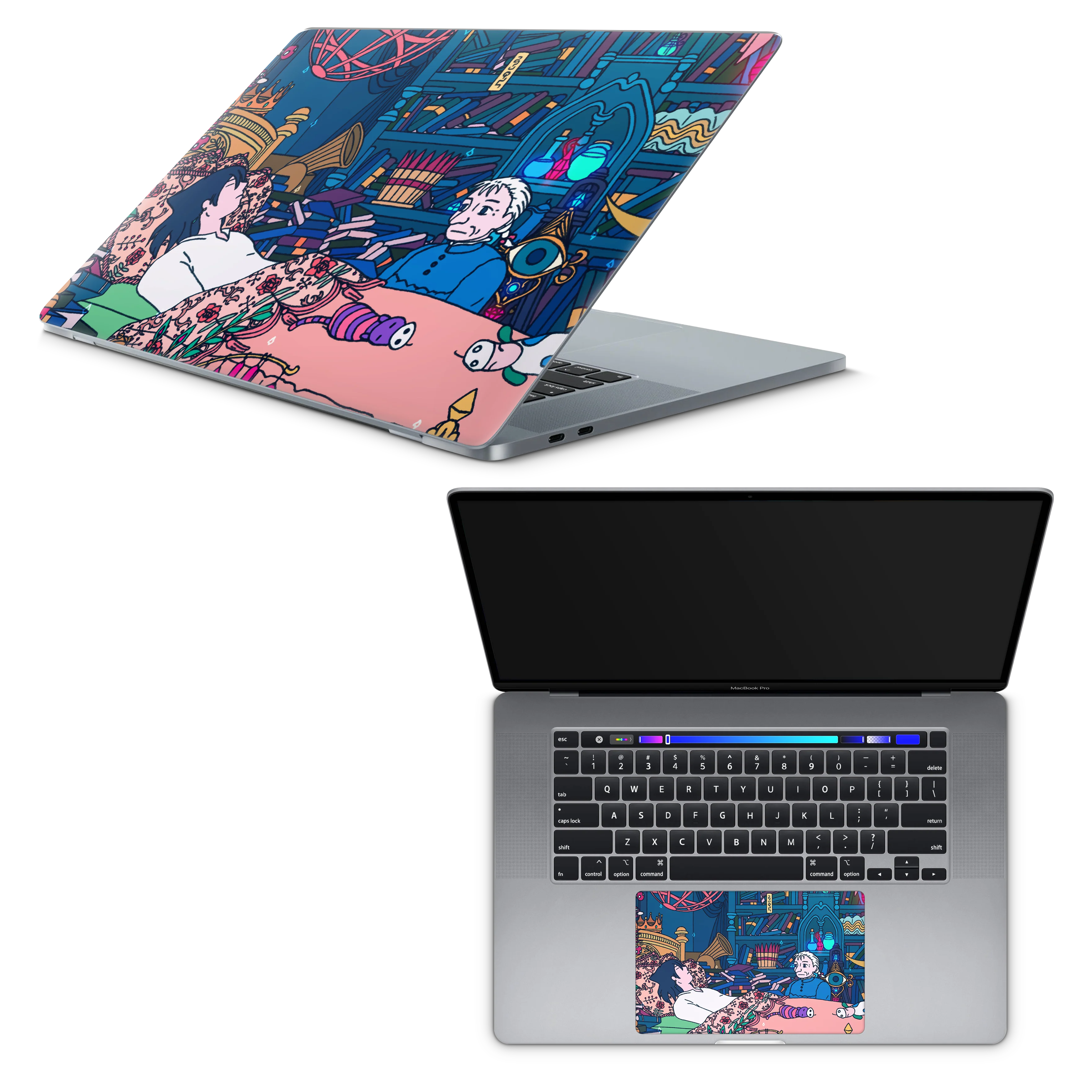 Apple MacBook Howl's Room Skin - Image 11