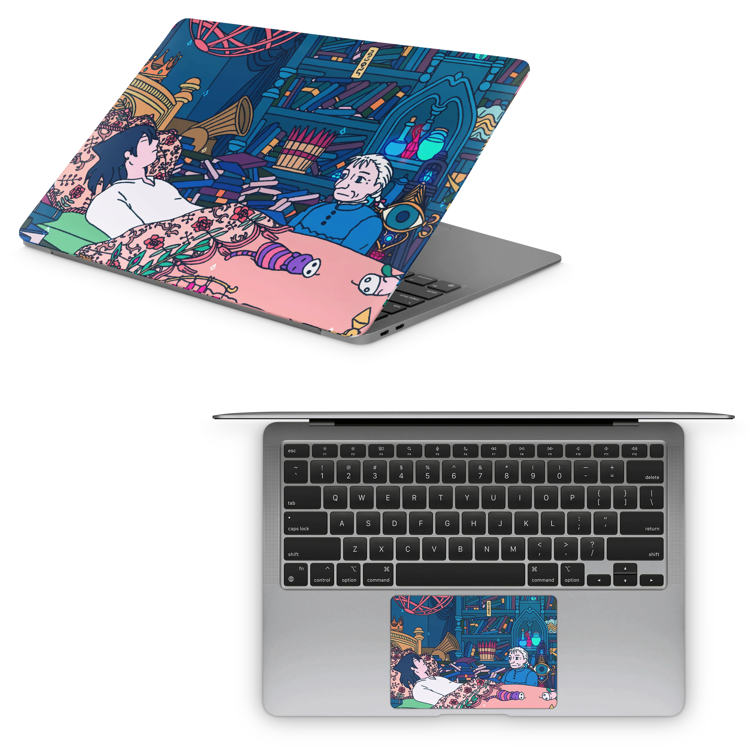 Apple MacBook Howl's Room Skin - Image 3