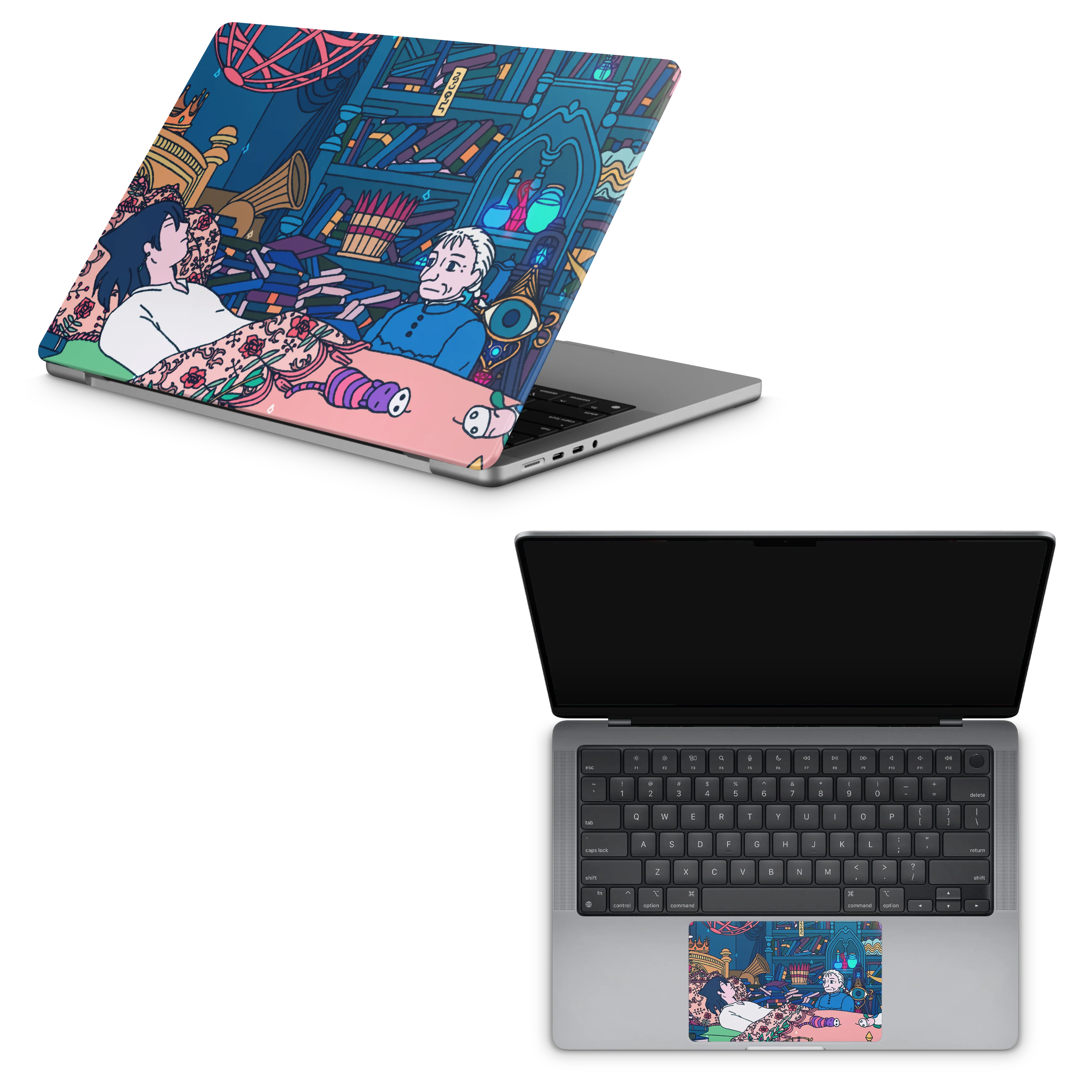 Apple MacBook Howl's Room Skin - Image 7
