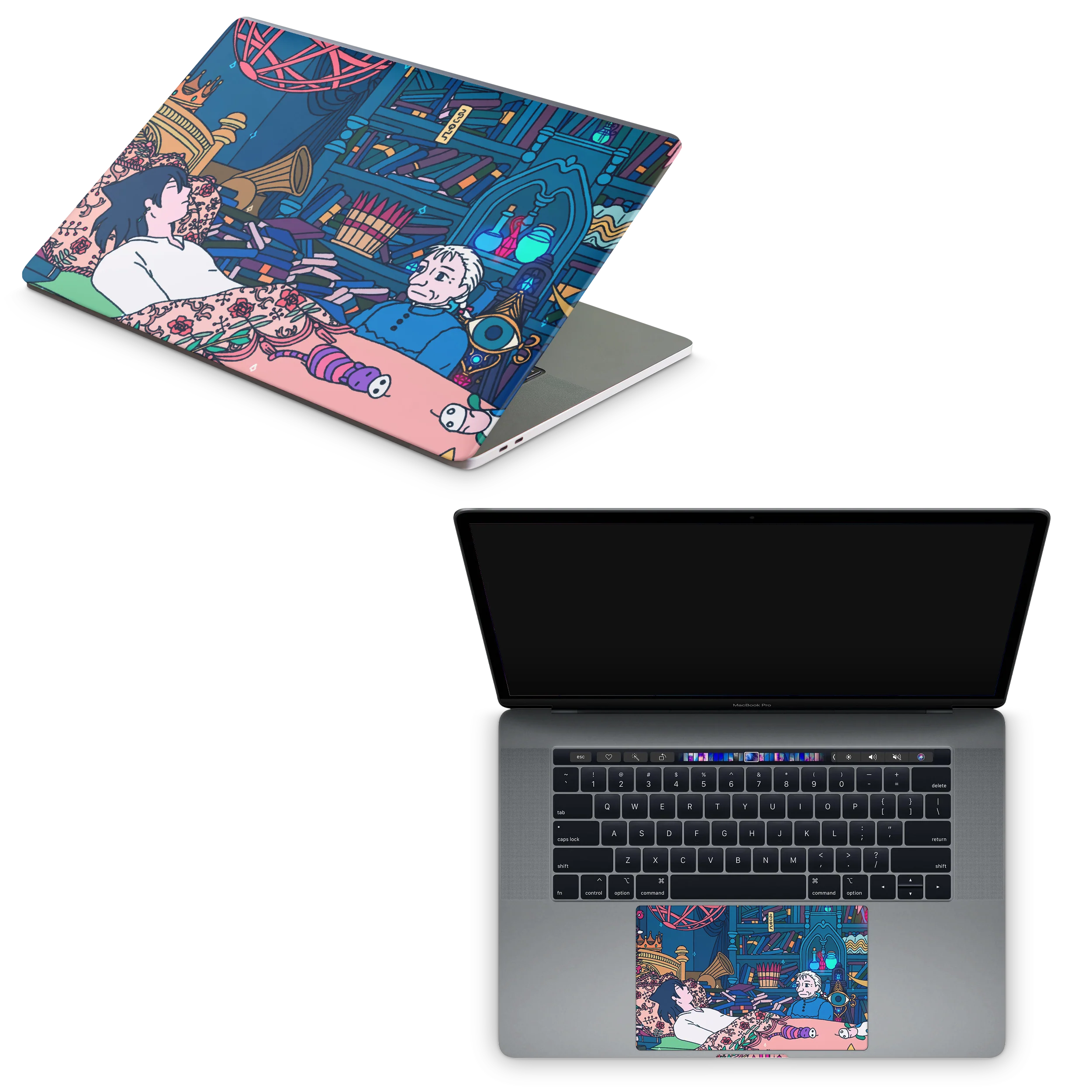Apple MacBook Howl's Room Skin - Image 8