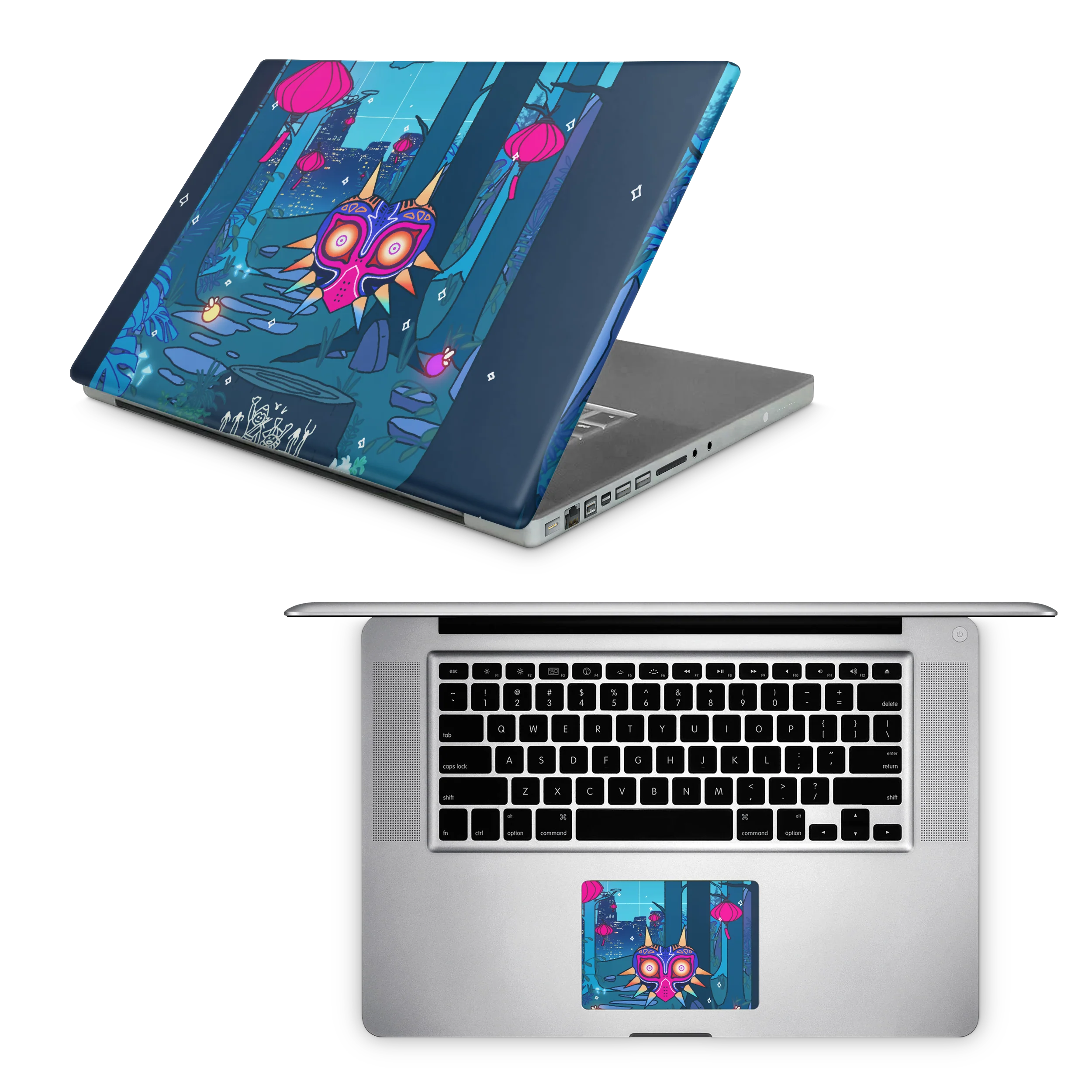 Apple MacBook Majora's mask Skin - Image 10