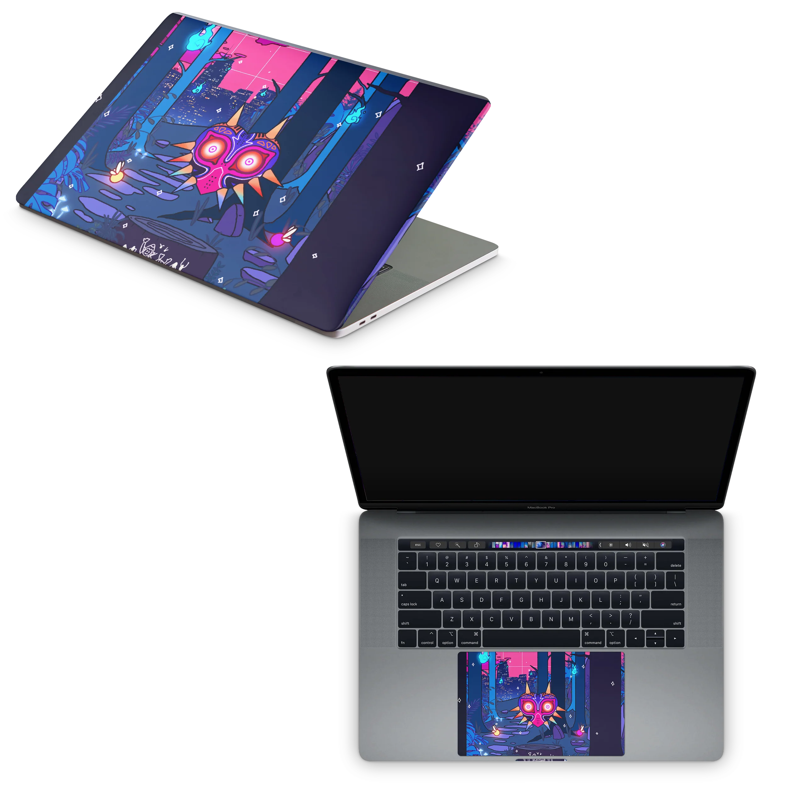 Apple MacBook Majora's mask V2 Skin - Image 8