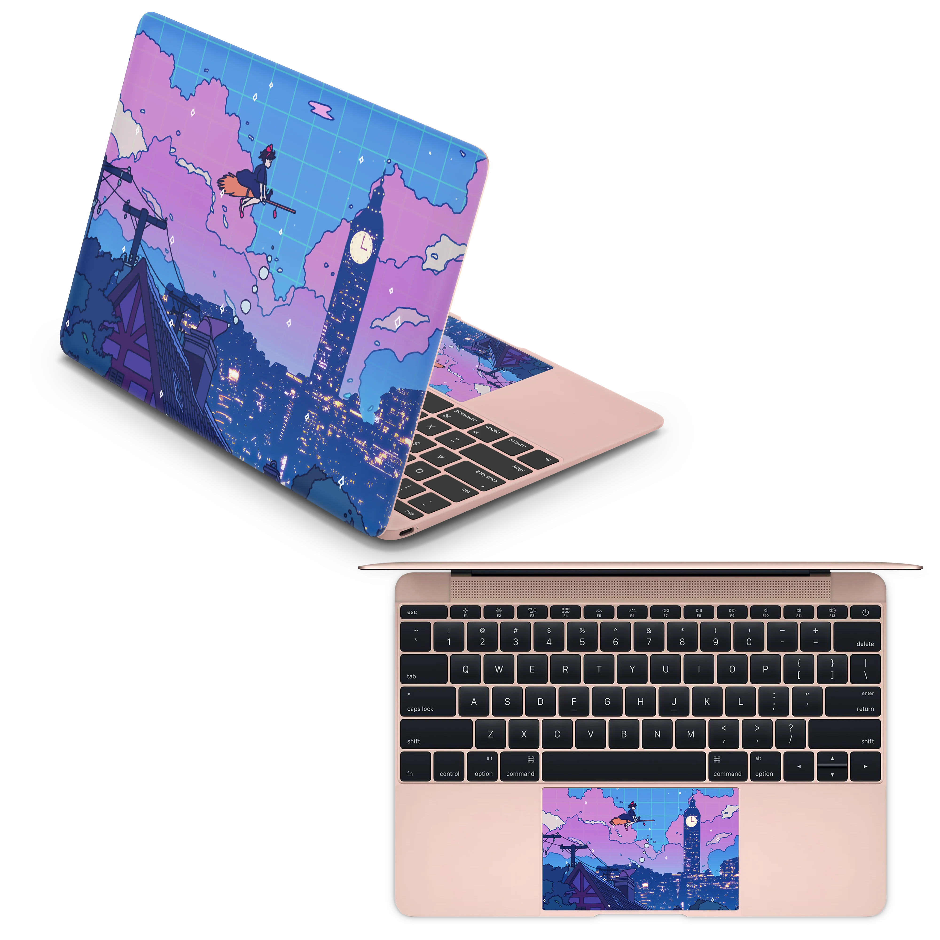 Apple MacBook Night Flight Skin