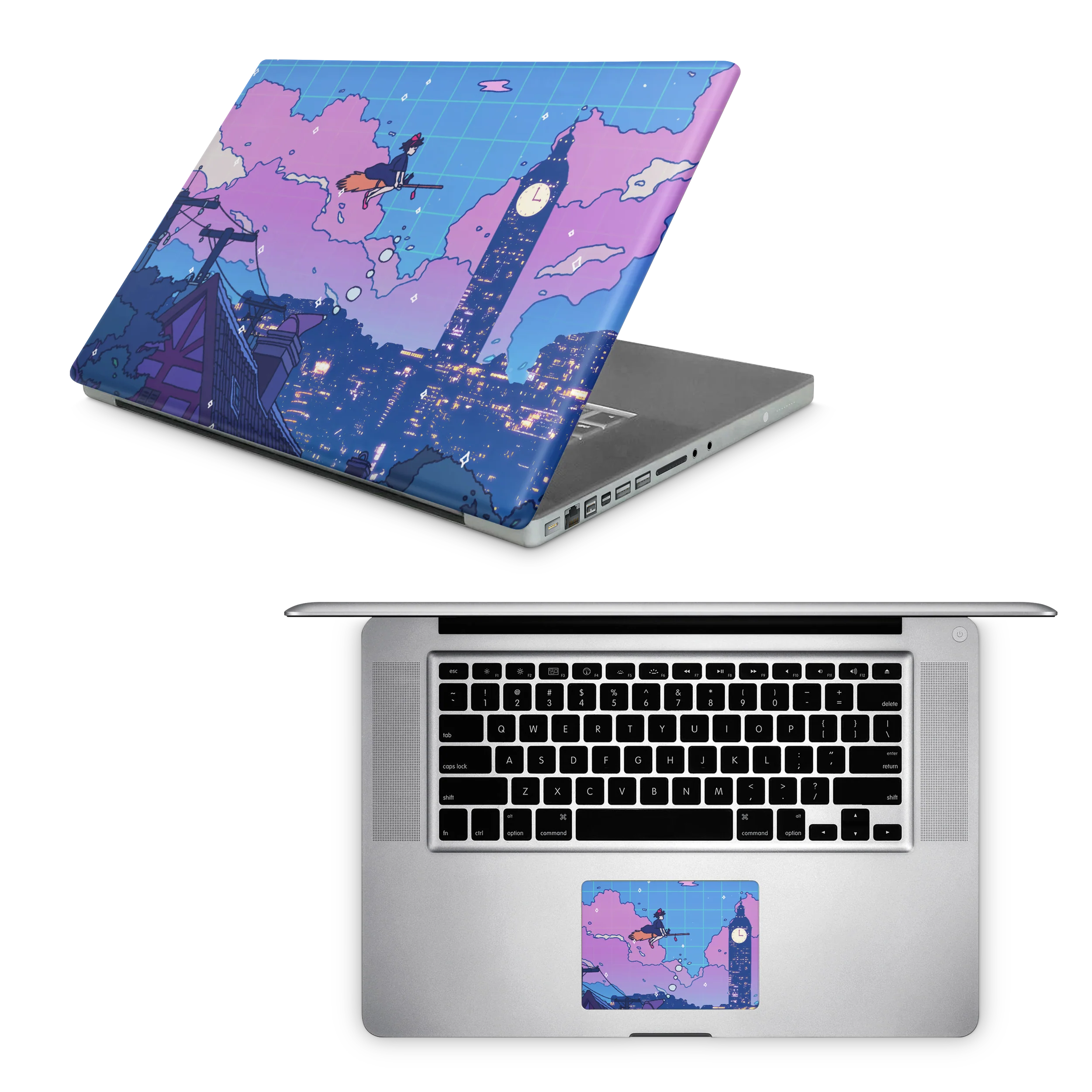 Apple MacBook Night Flight Skin - Image 10
