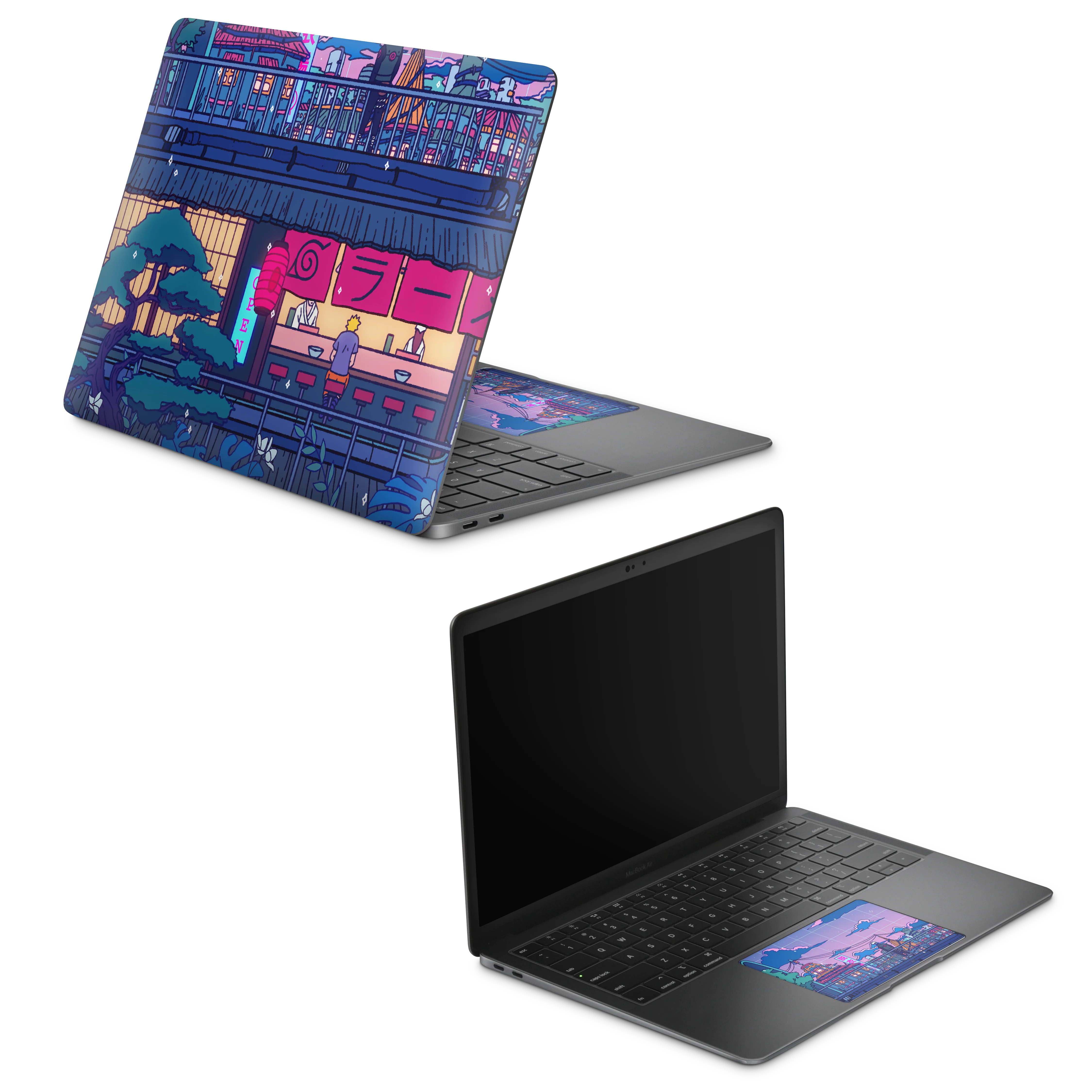 Apple MacBook Ramen Village Skin - Image 2